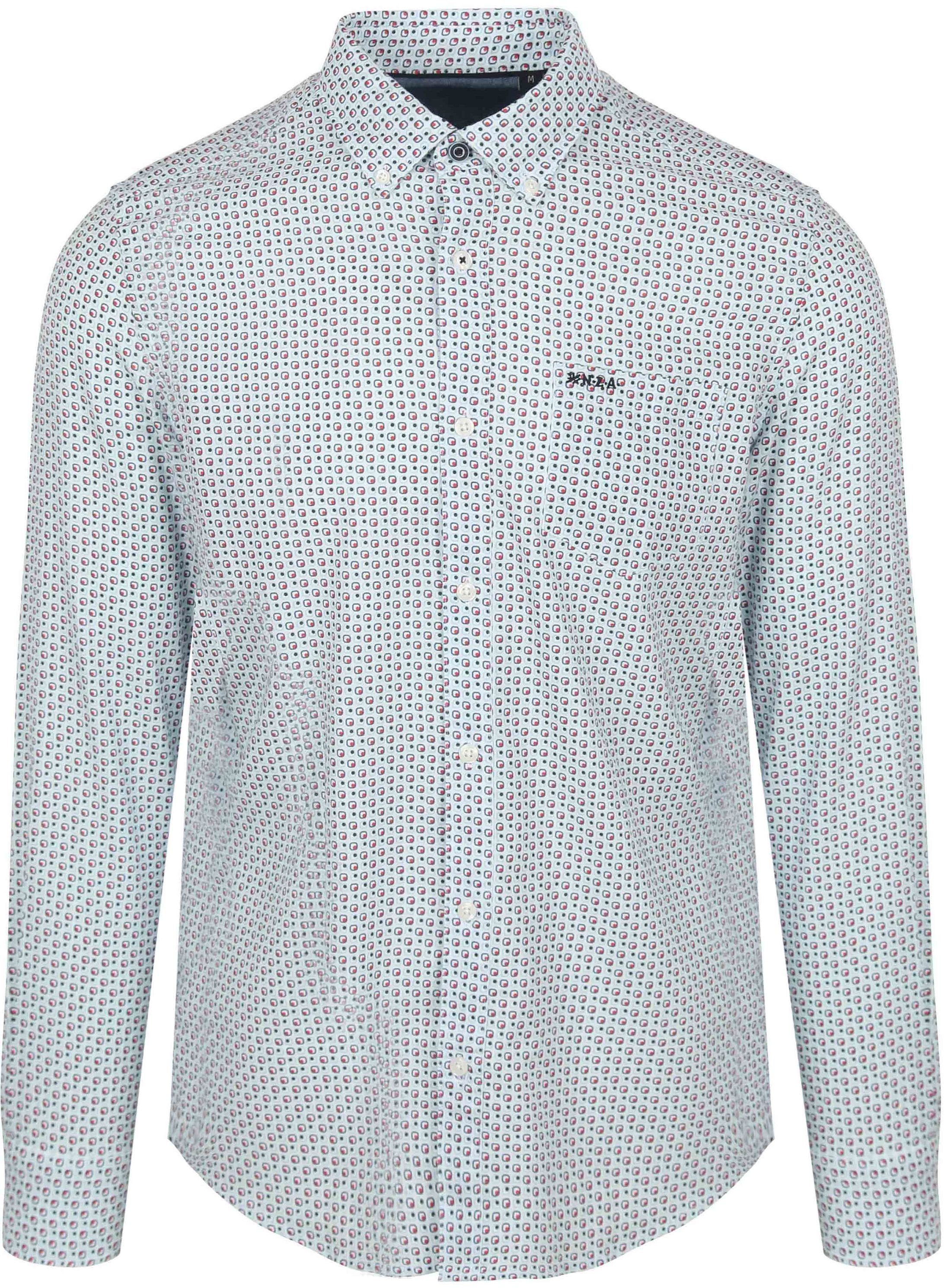 NZA Shirt Aidan Print Blue 25AN521-1510 order online | Suitable