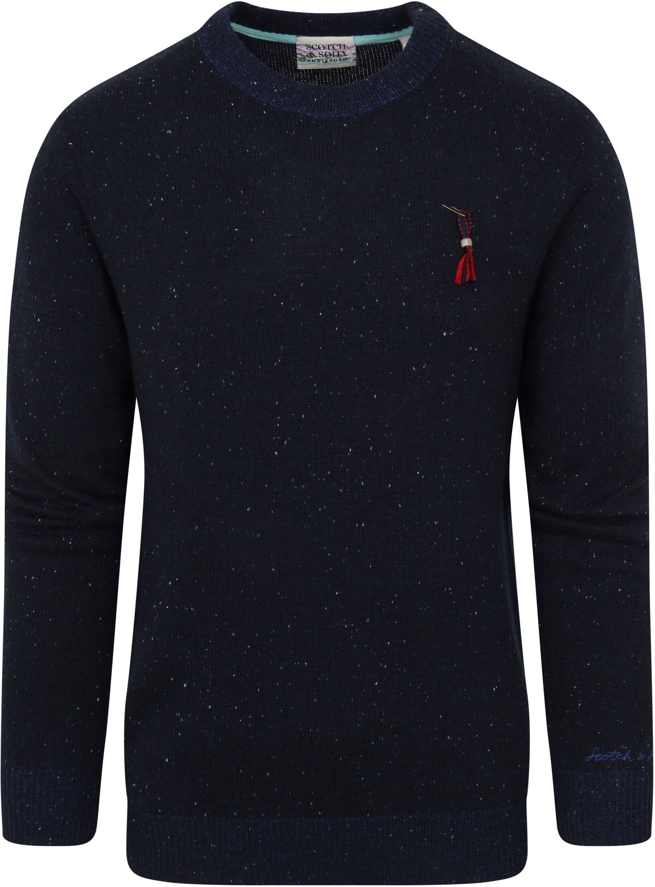 Scotch and Soda Pullover Mix Wolle Gesprenkelt Dunkelblau 169271 kaufen | Suitable