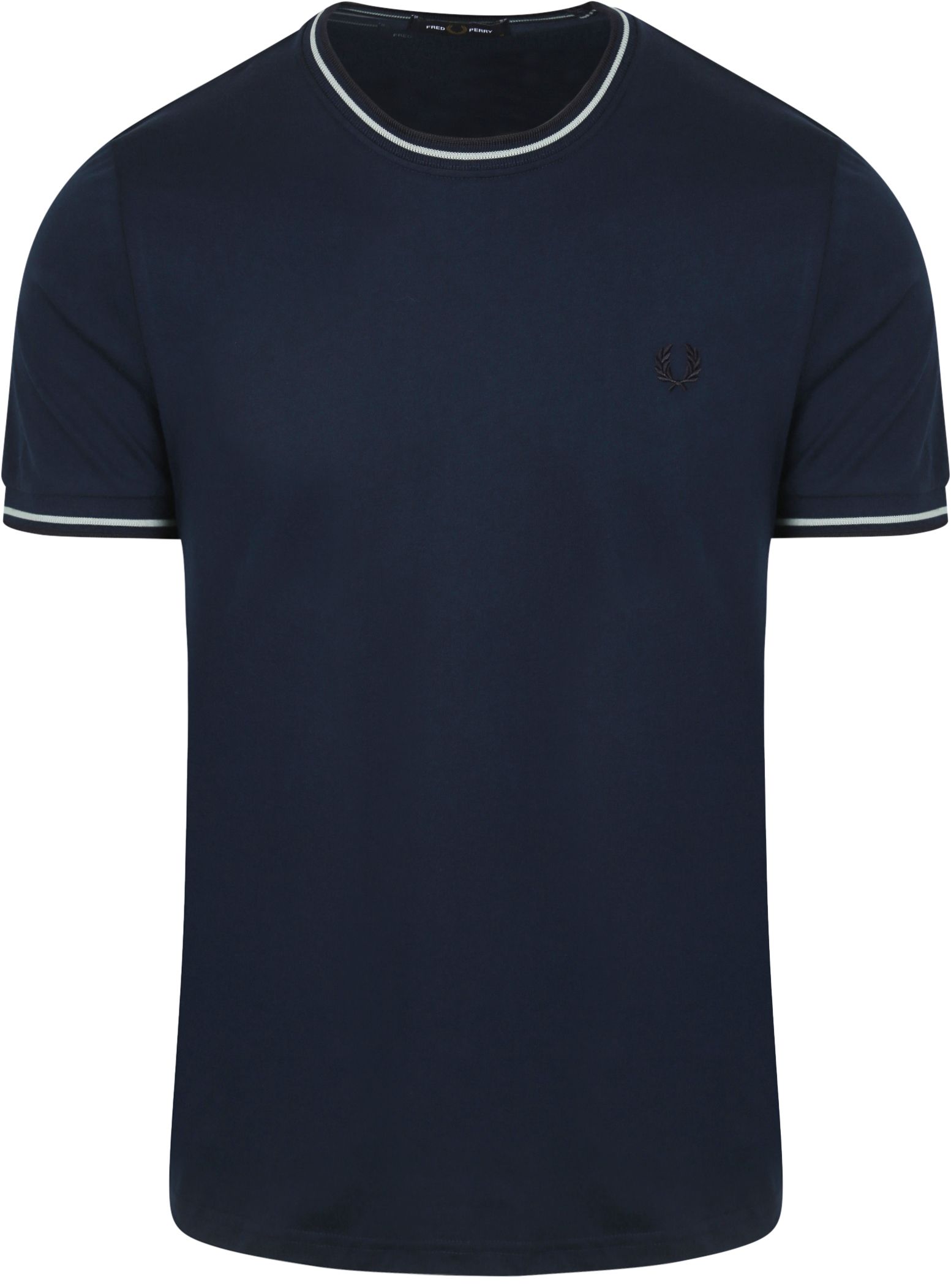 Fred Perry M1588 Twin Tipped T Shirt marine kaufen | M1588-Y21 | Suitable