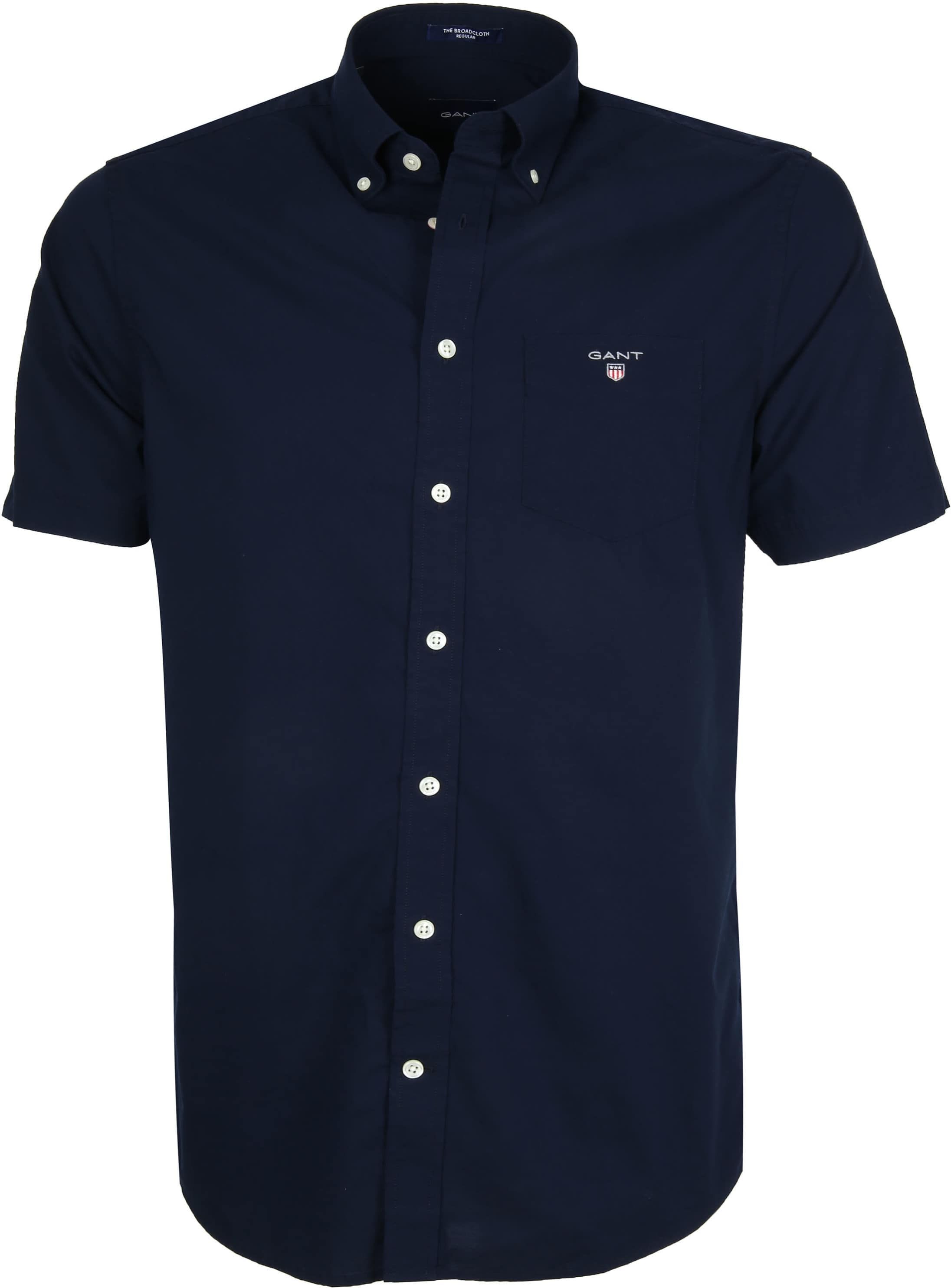 Gant Shirt Boradcloth Navy Dark Blue size L