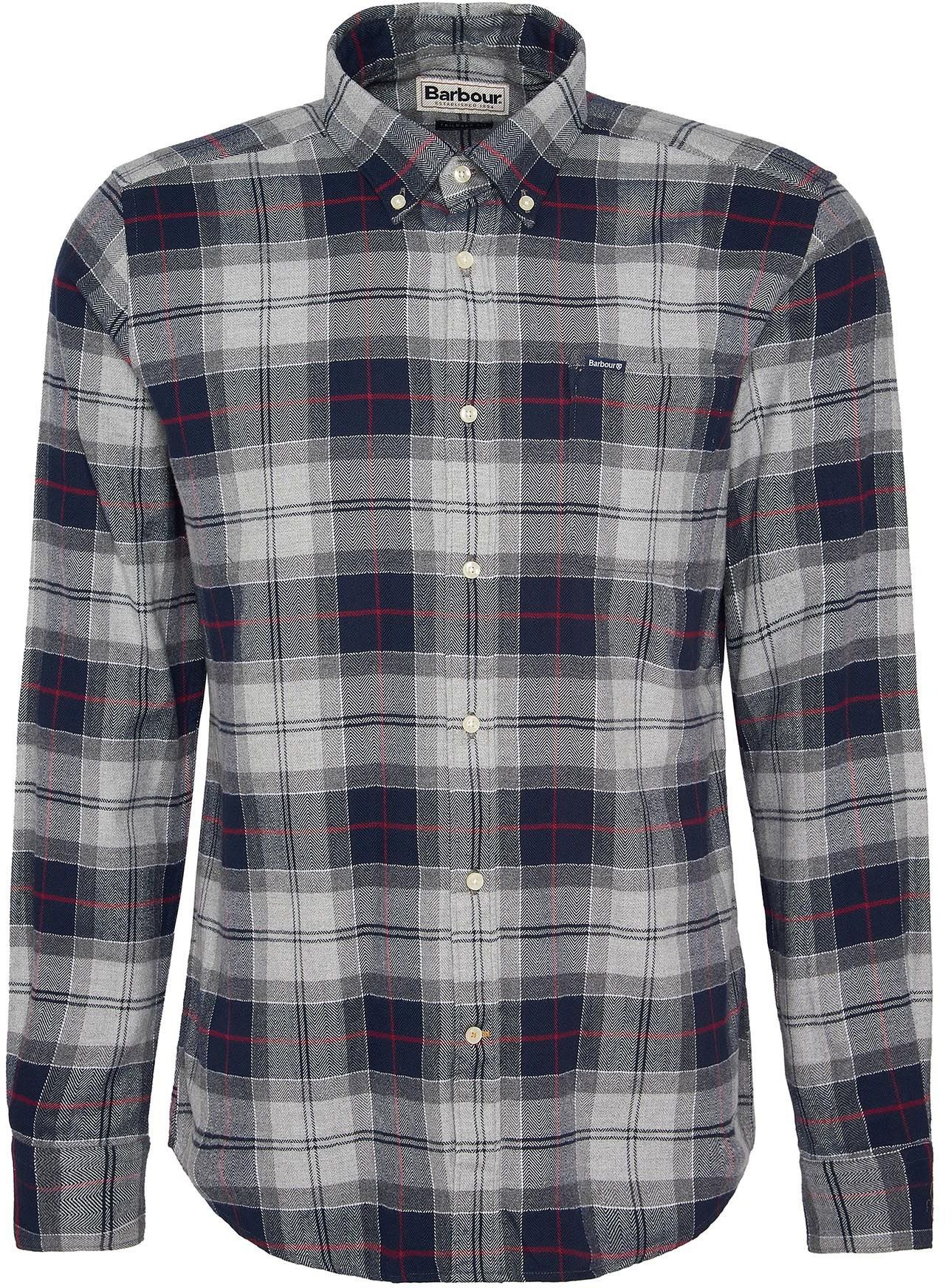 Barbour Chemise Kyeloch Carreaux Bleu Gris MSH5014-TN21 commander en ligne | Suitable