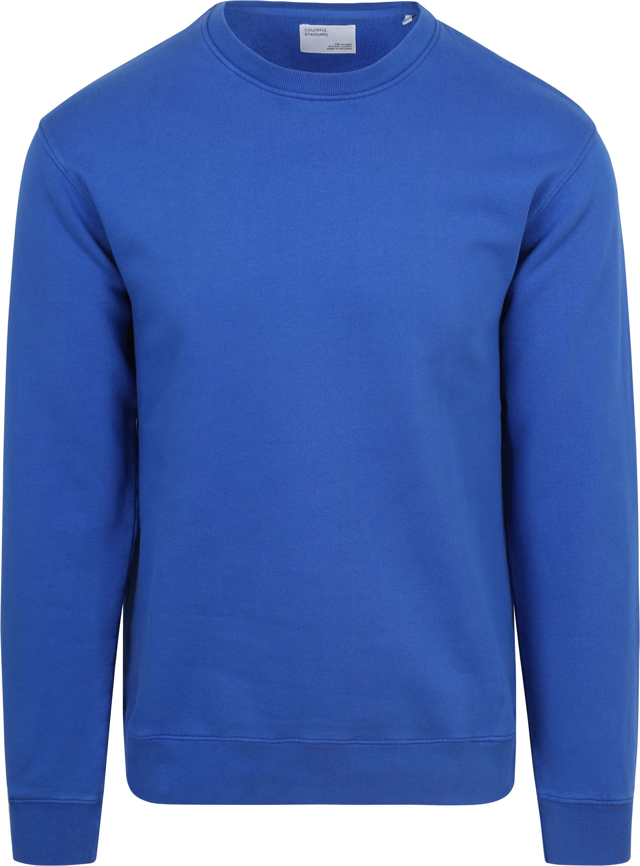 Colorful Standard Pull Bleu cobalt  CS1005-Sapphire commander en ligne | Suitable