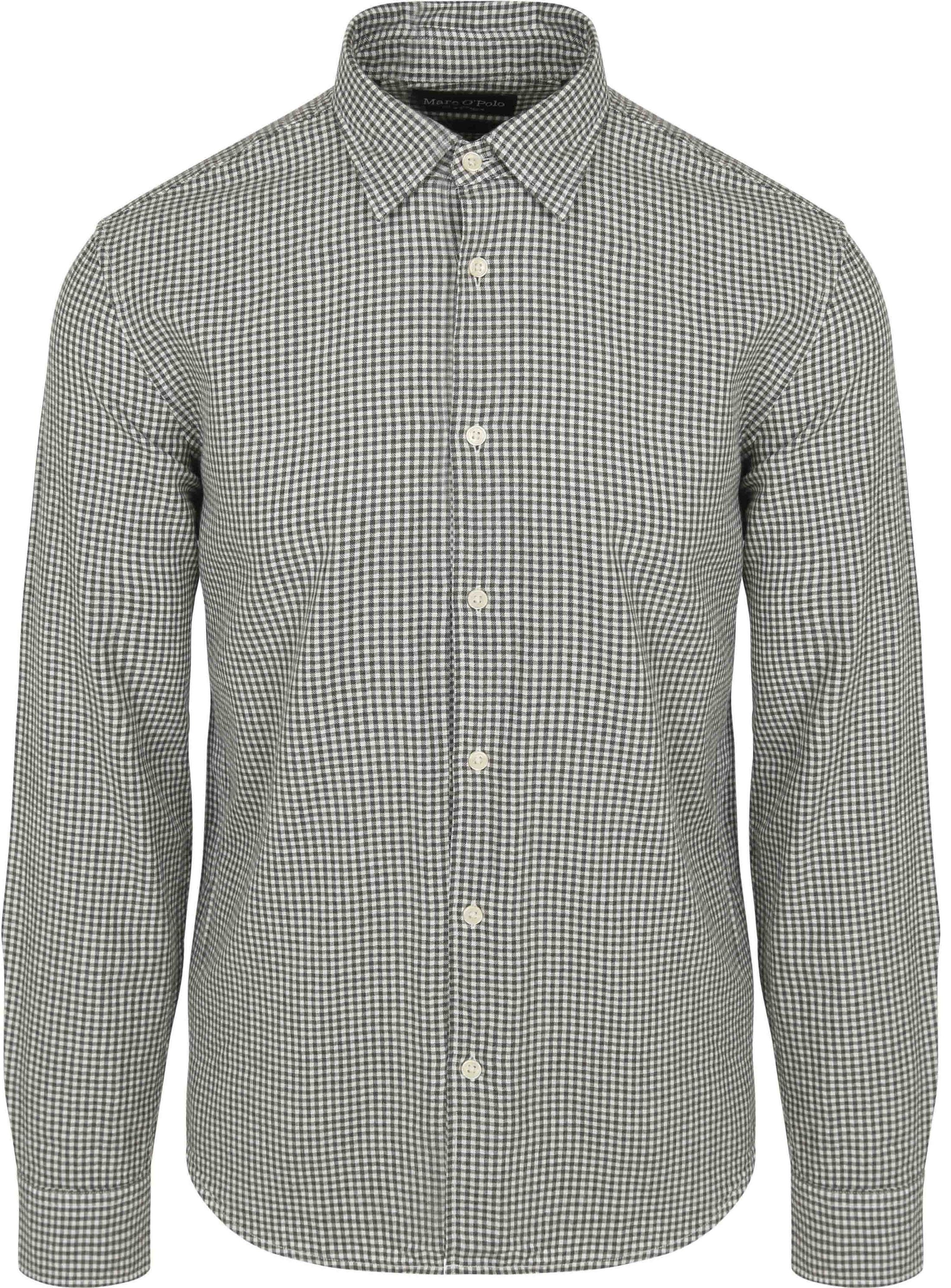 Marc O'Polo Chemise à Carreaux Gris 429732642118-D95 commander en ligne | Suitable