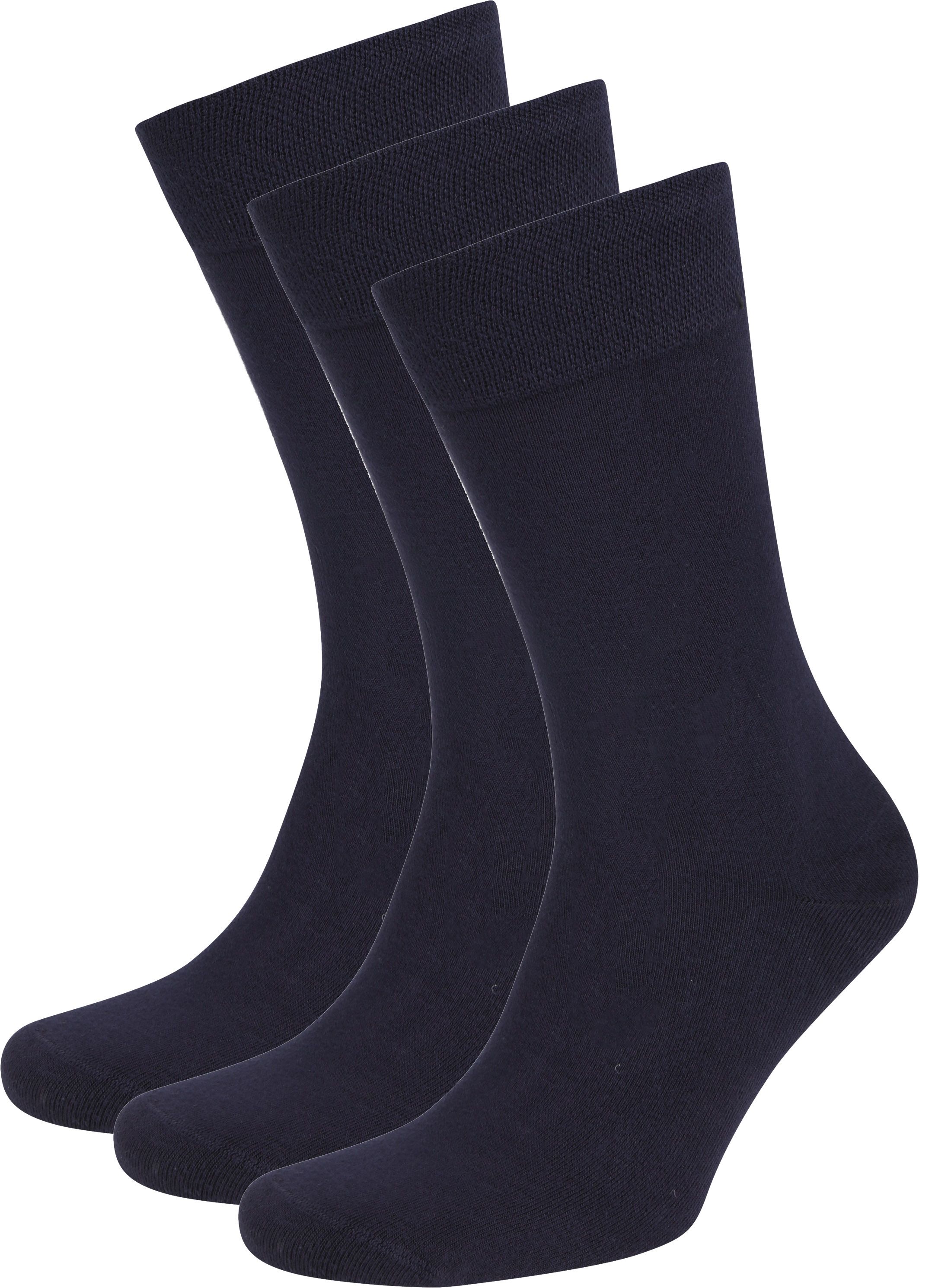Suitable Socks 3-Pack Dark Blue Dark Blue size 39-42