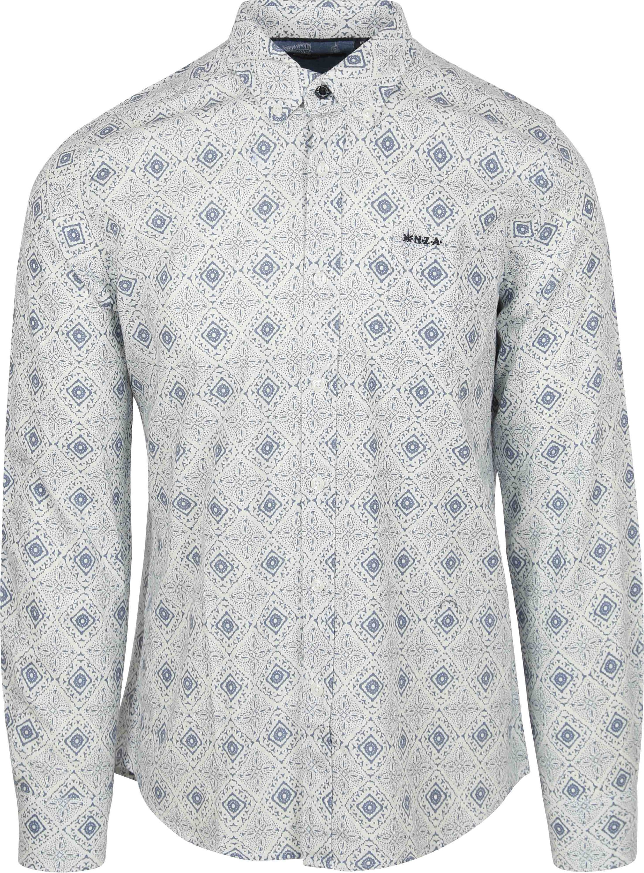 NZA Hemd Karson Leinen Blend Blau kaufen | 25AN542-1677 | Suitable