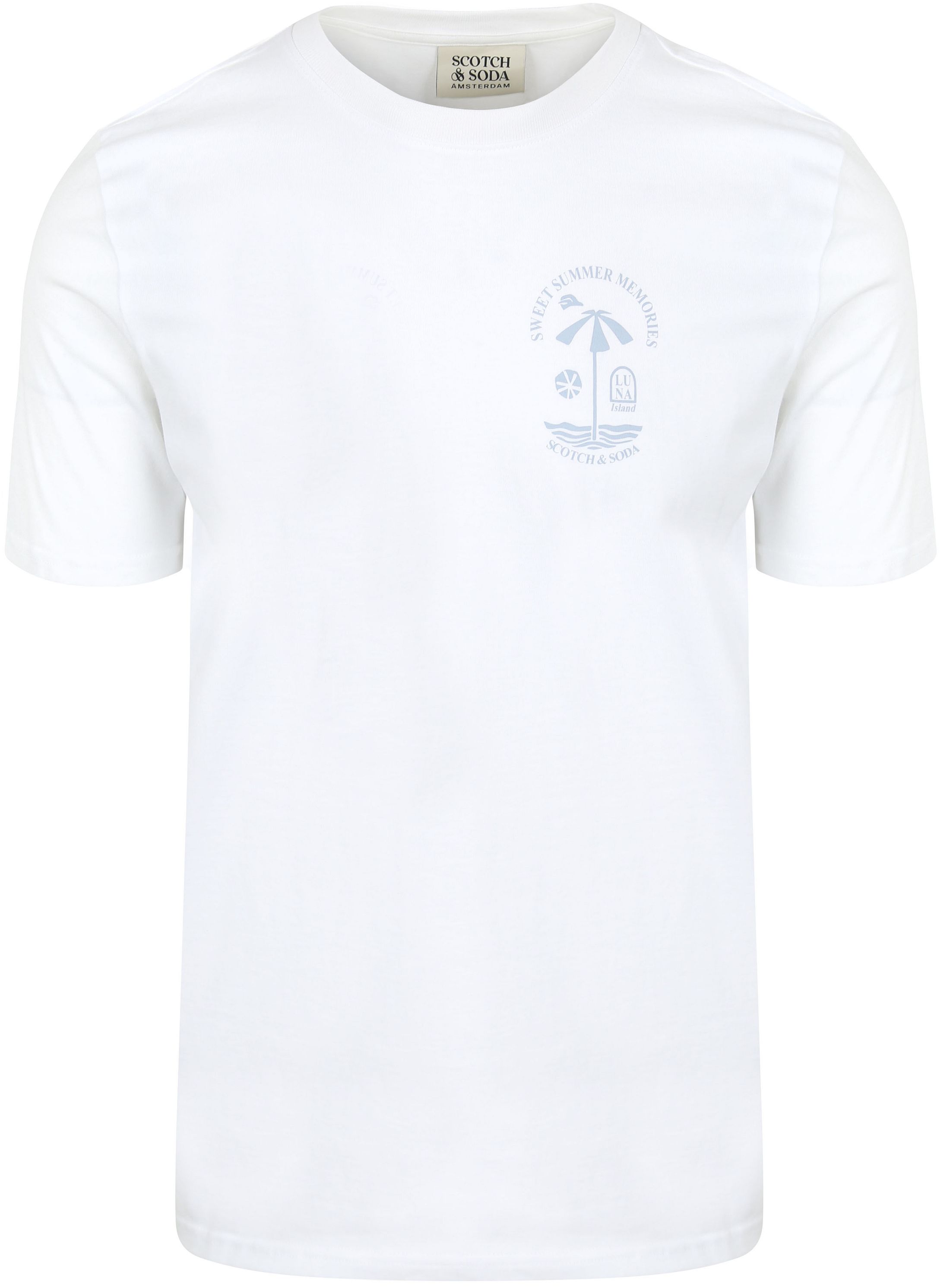 Scotch And Soda Logo T-Shirt Weiß kaufen | 180047-101 | Suitable