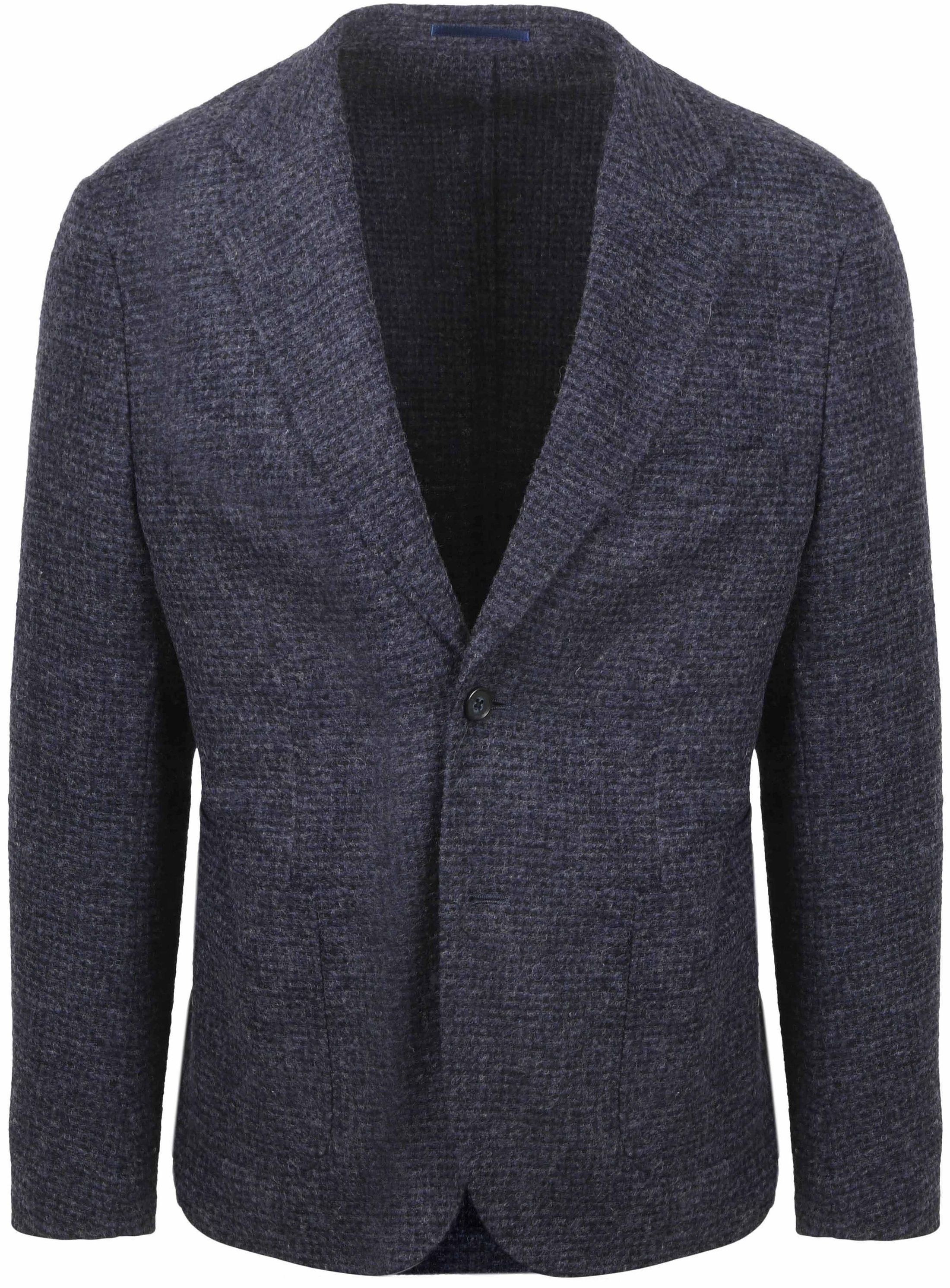 Suitable Knitted Blazer Unlined Navy BL-UNLINED-KNIT -STBL-25.02 blu order online | Suitable