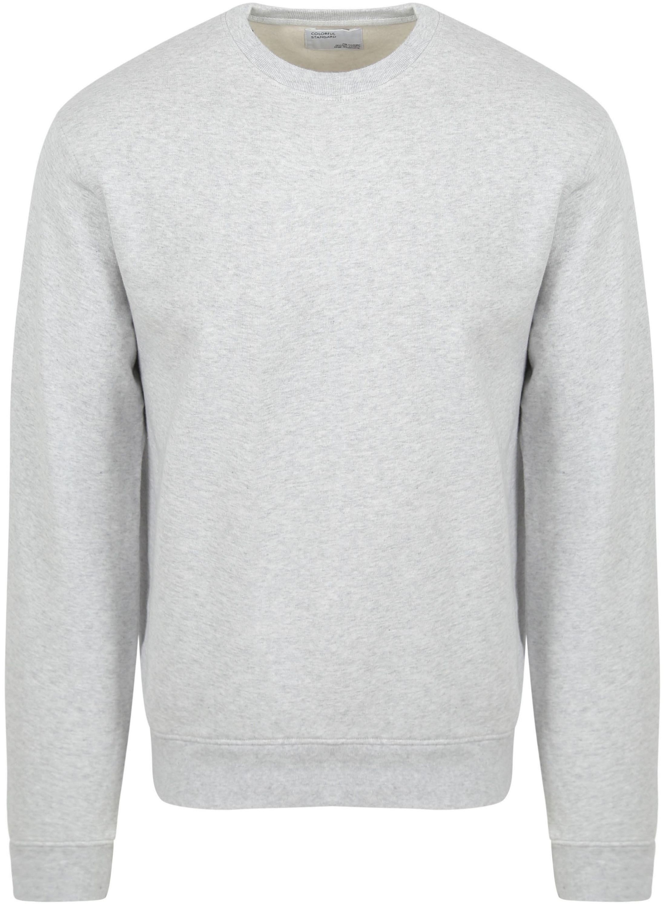Colorful Standard Pull Gris Clair CS1005 Snow Melange commander en ligne | Suitable
