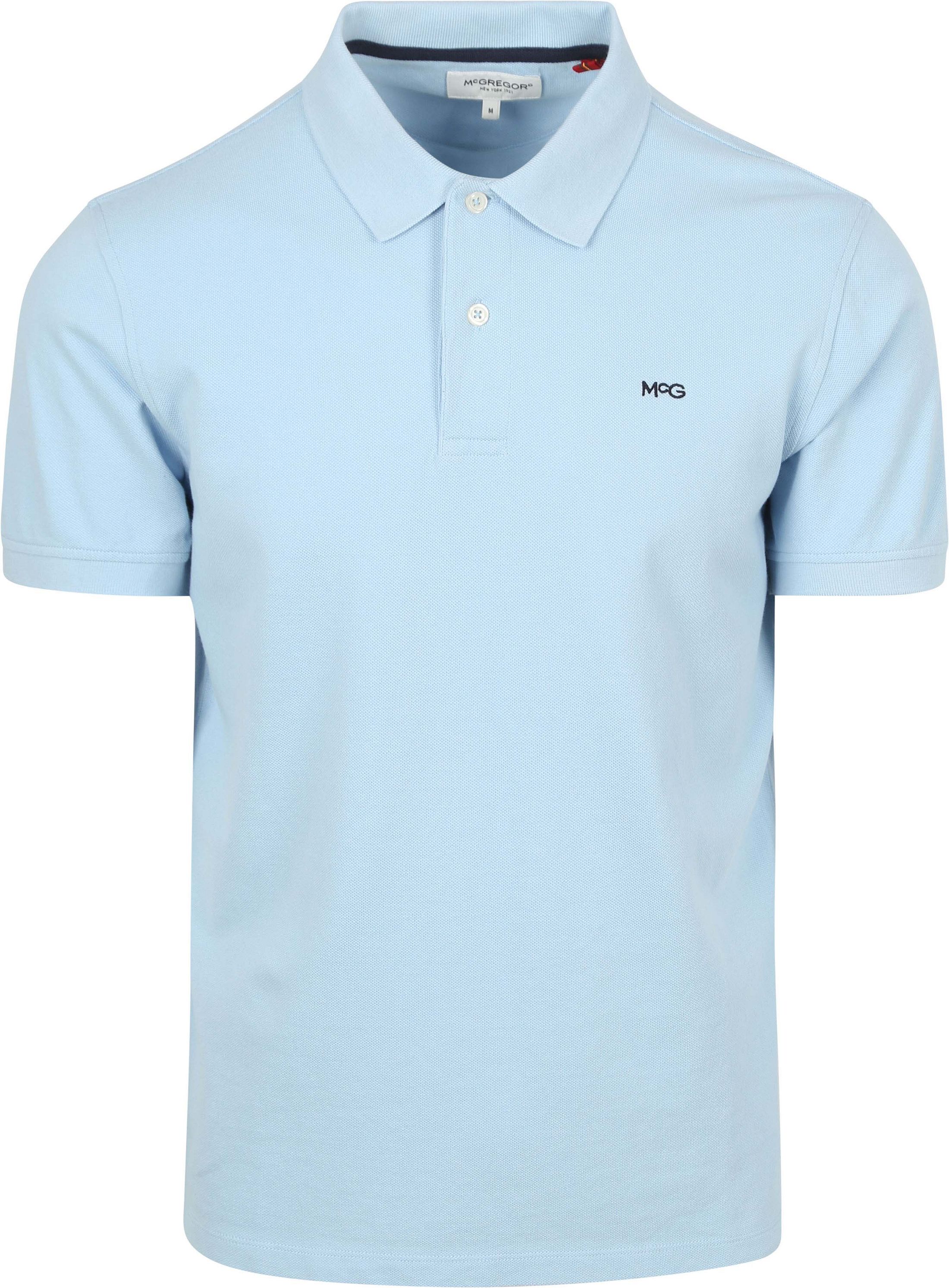 McGregor Piqué Polo Shirt Light Blue MM251.9001.01-2001 order online | Suitable