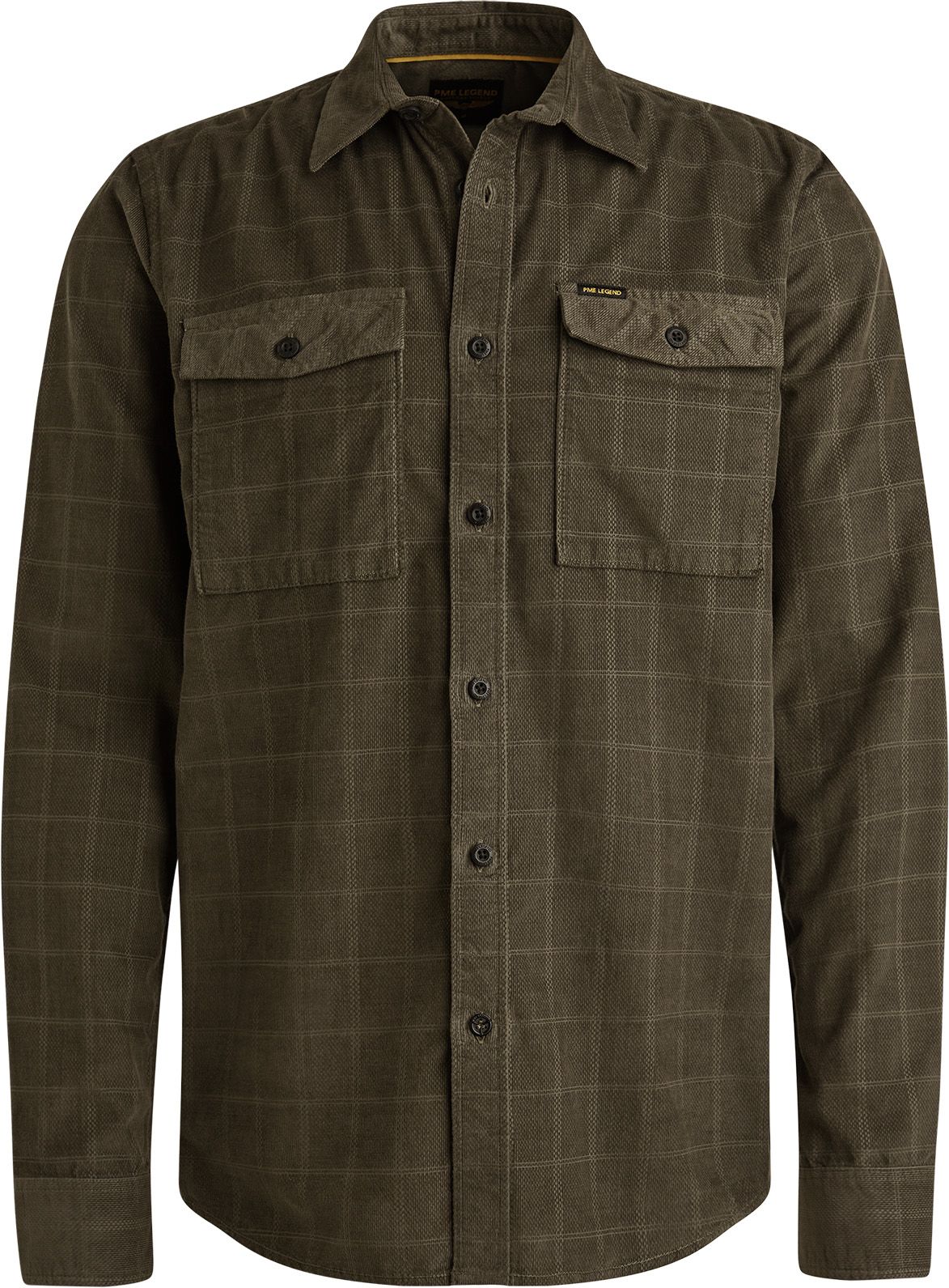 PME Legend Overshirt Fine Corduroy Beluga Green order online | PSI2509242-8039 | Suitable Spain