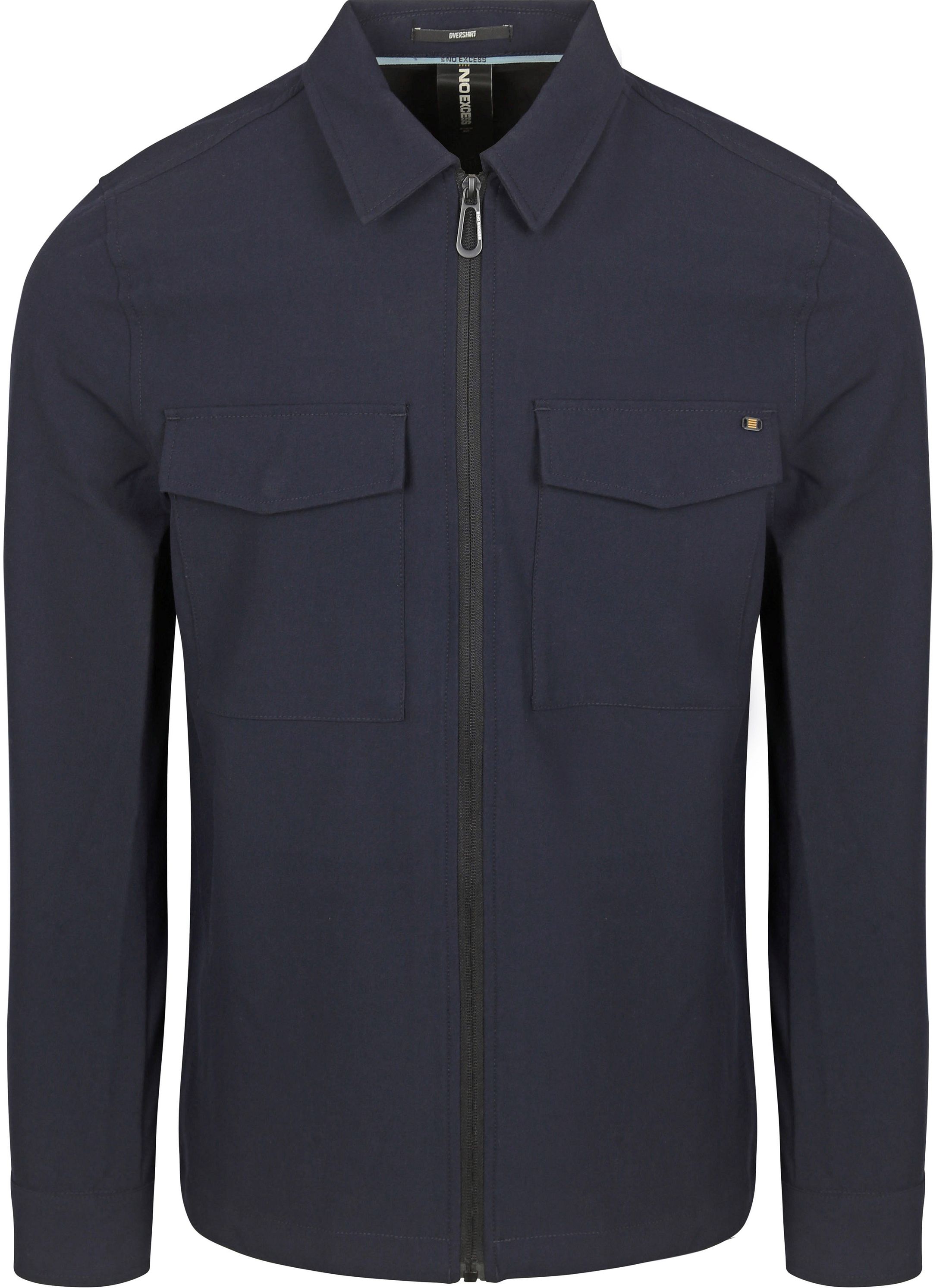 No Excess Overshirt Navy 25510802-078 order online | Suitable