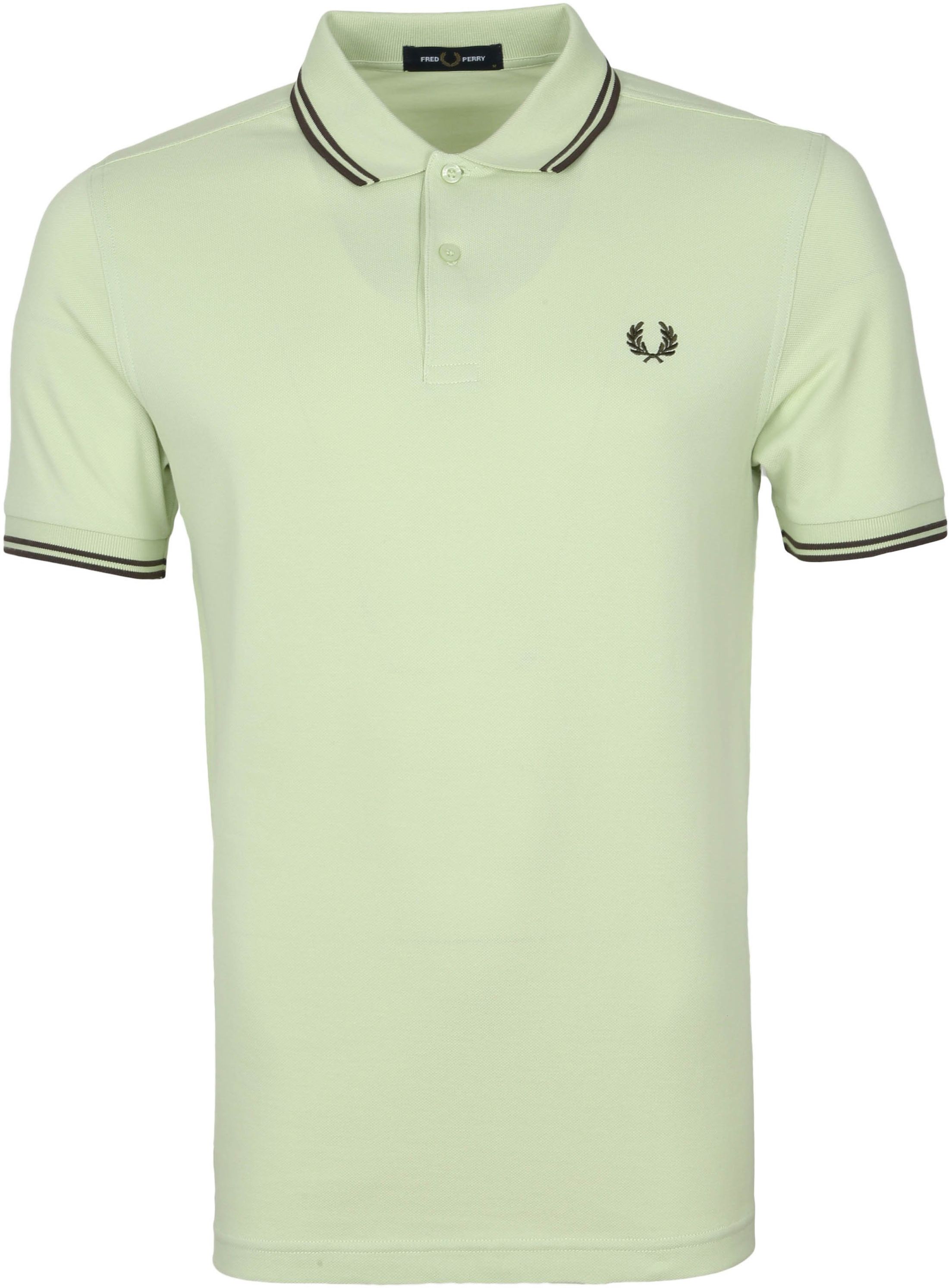 Fred Perry Polo Shirt M3600 Light Green size S