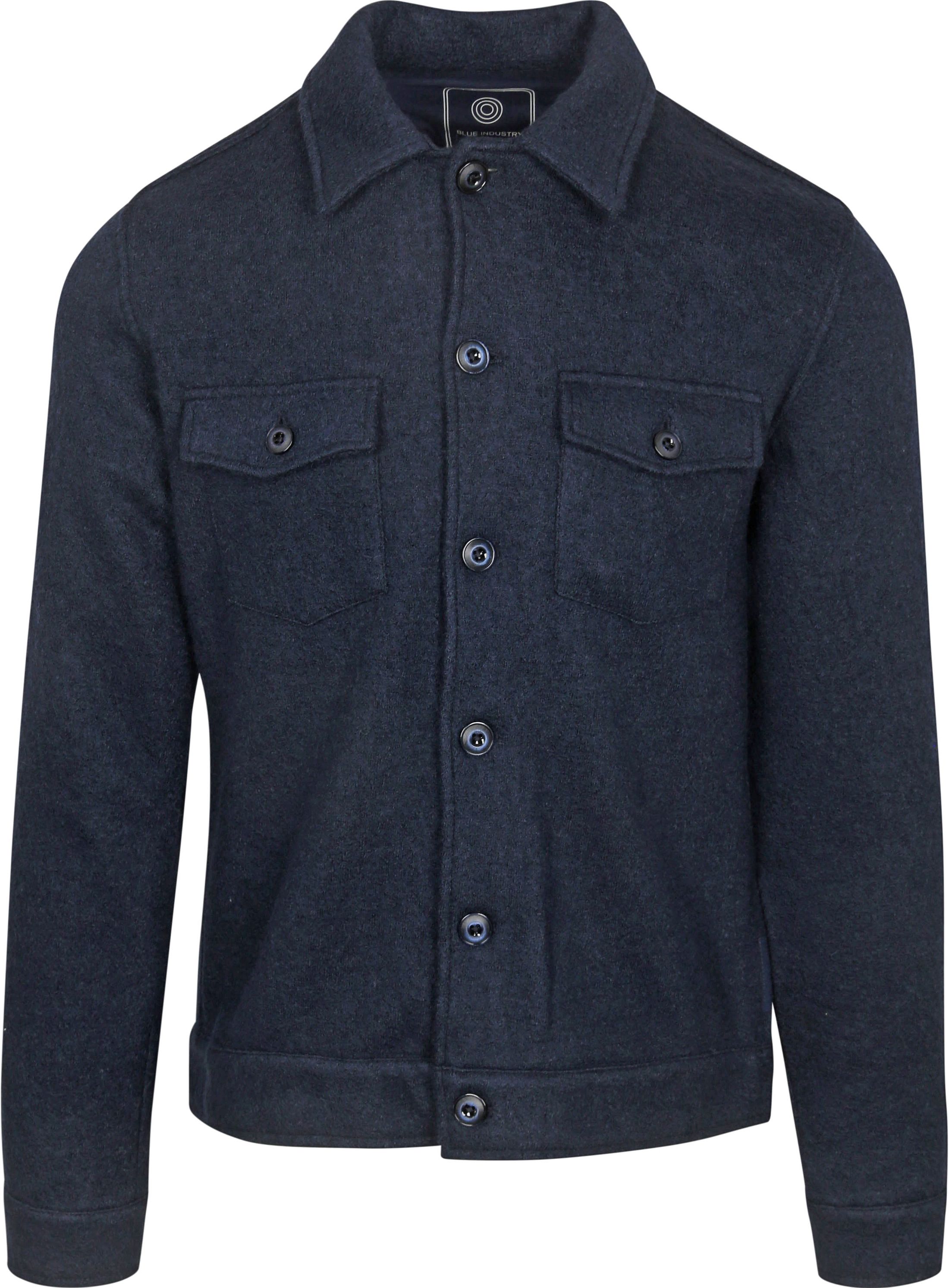 Blue Industry Overshirt Milano Navy MILANOW24-M5-Navy order online | Suitable
