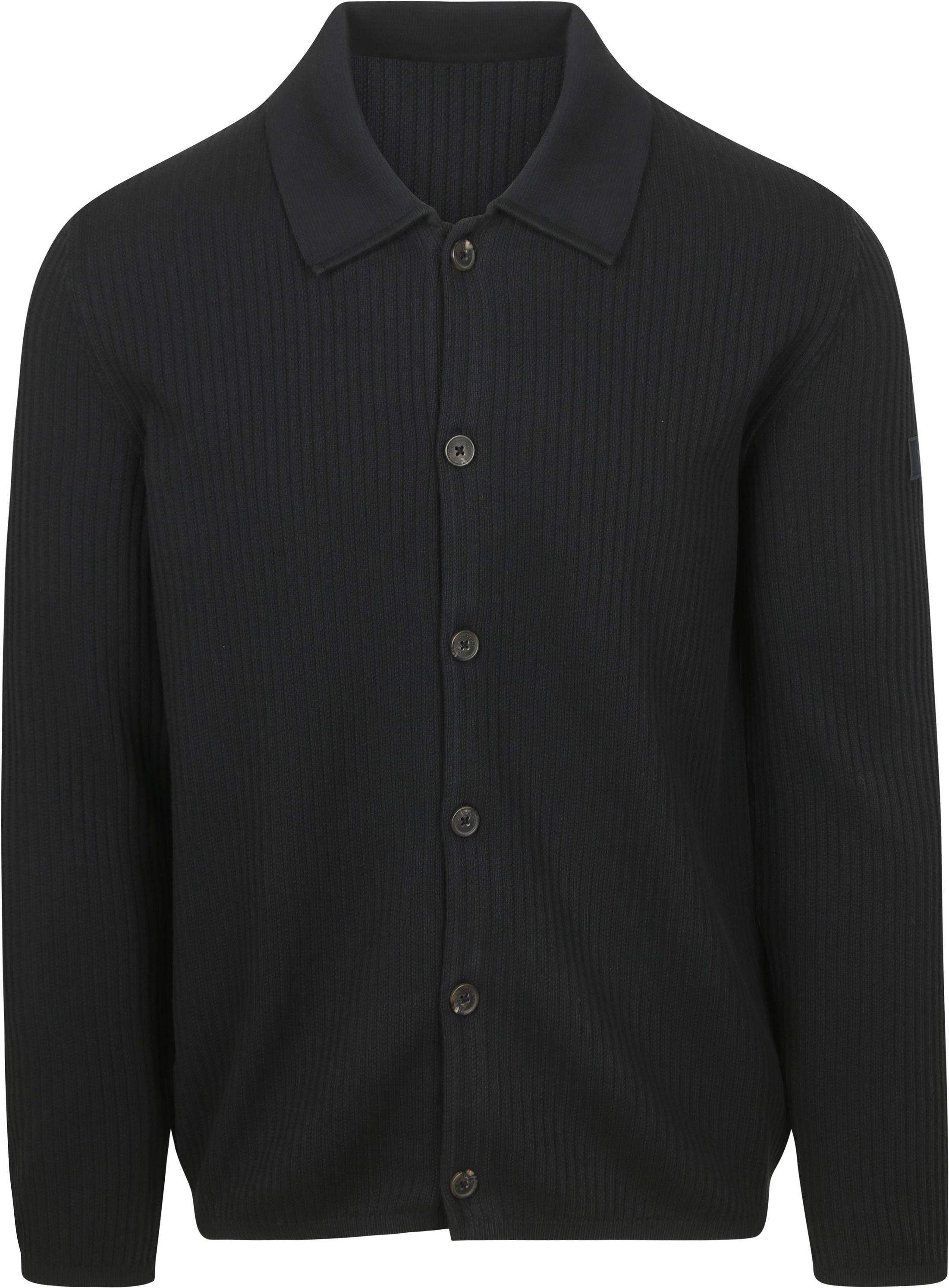 Marc O'Polo Cardigan Button Ribbed Navy 528502461110-888 order online | Suitable