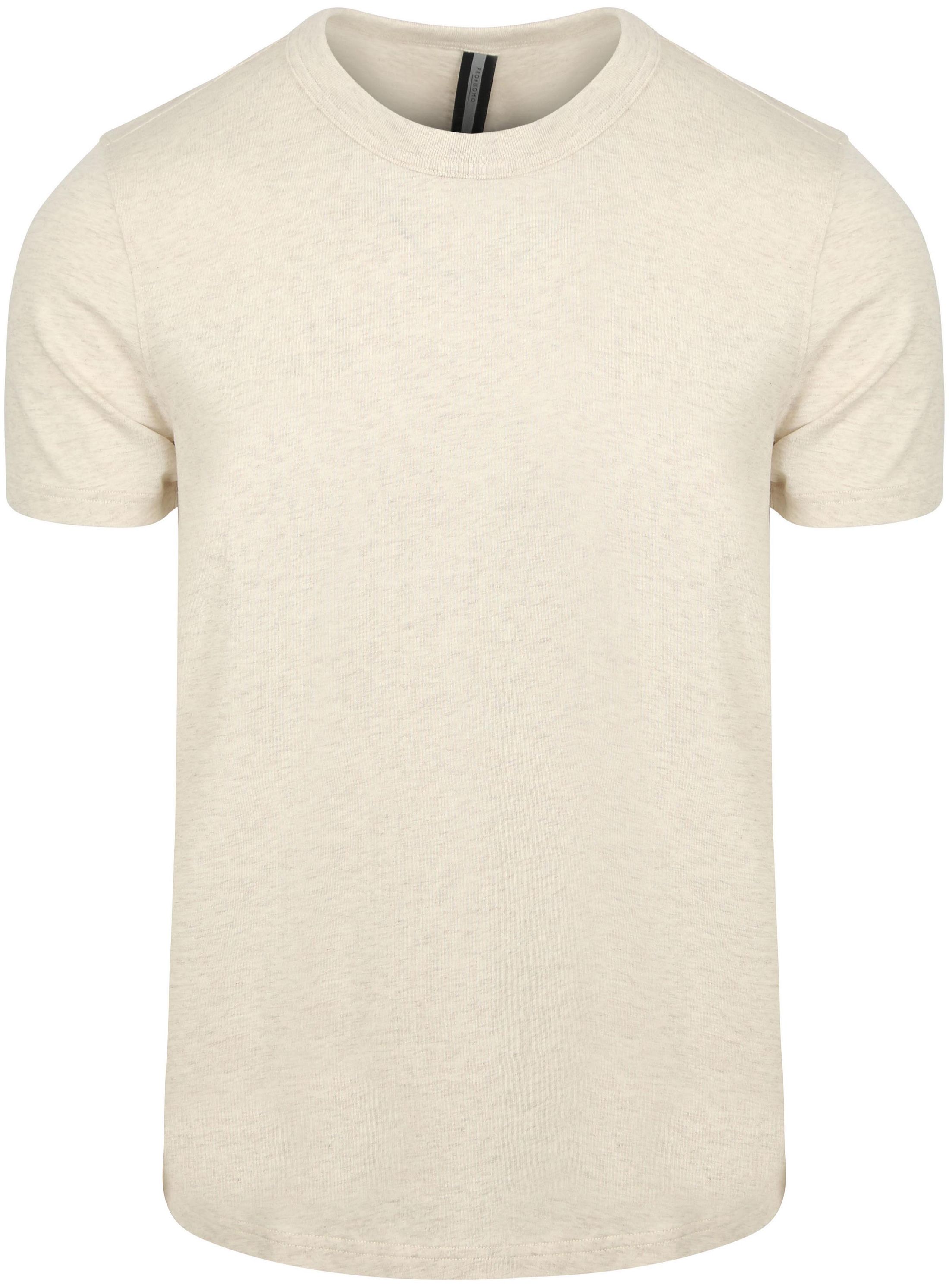 Profuomo T-Shirt Ecru Melange PP2T00001A-F order online | Suitable