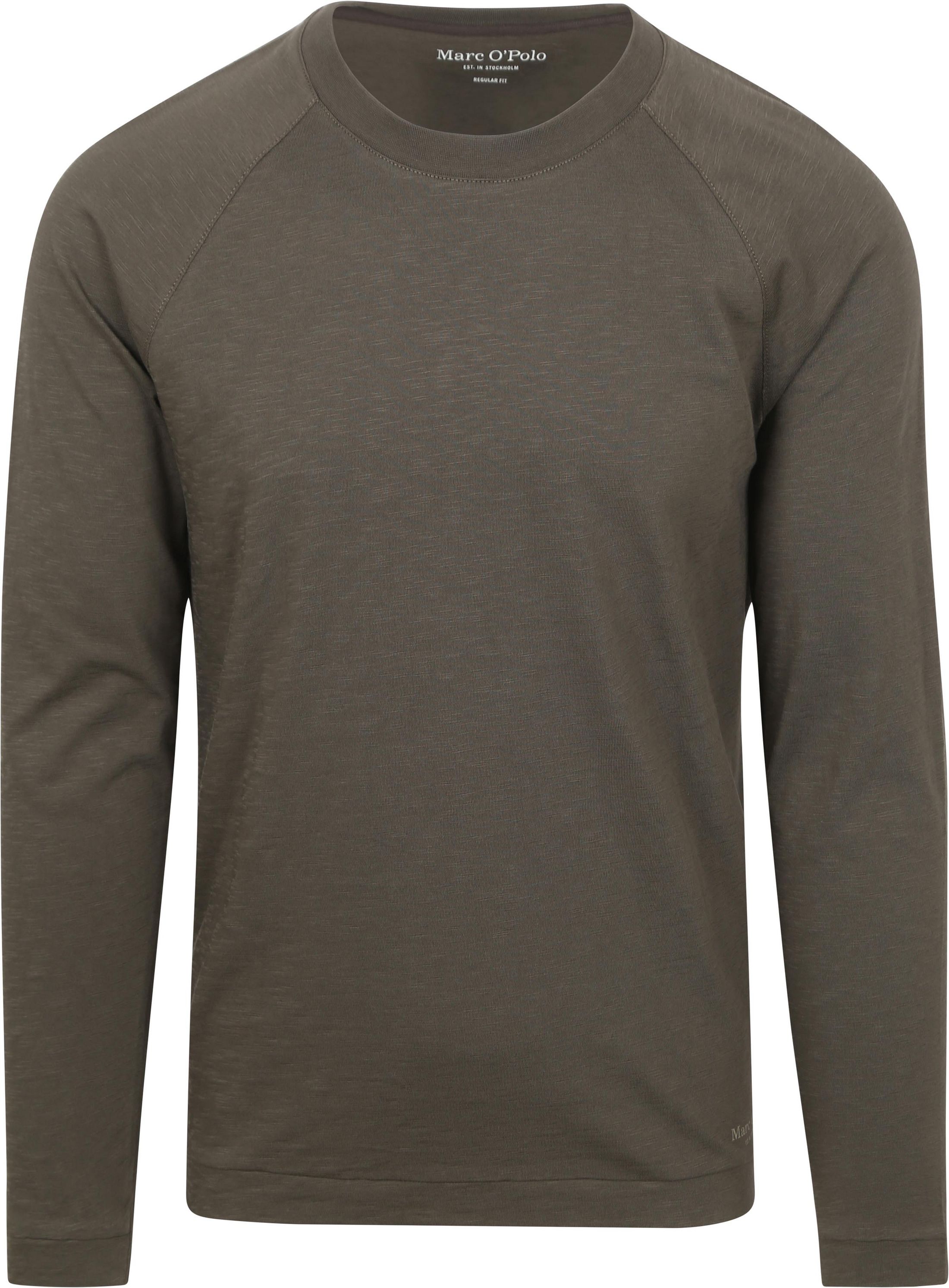 Marc O'Polo Longsleeve T-Shirt Copley Brown order online | 528222252036-493 | Suitable Lithuania