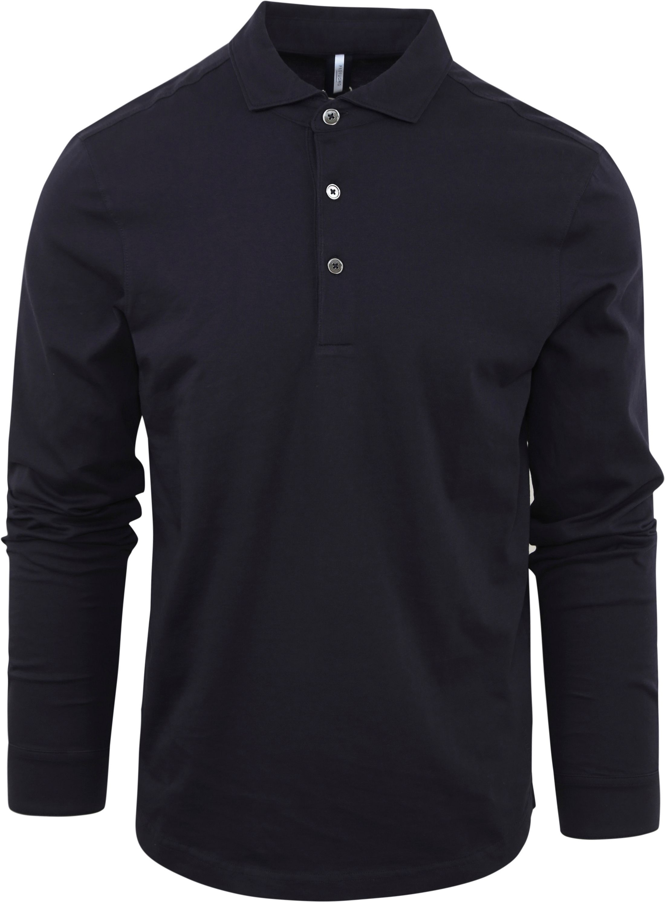 Profuomo Polo Manches Longues Marine Mélange PP2J00001B commander en ligne | Suitable