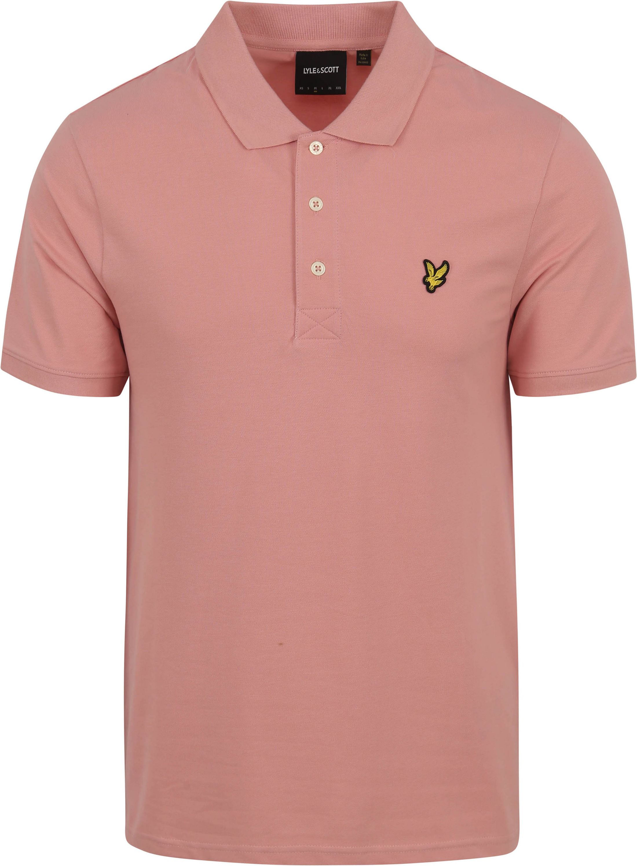 Lyle and Scott Polo Plain Roze SP400VOG-X238 kopen | Suitable