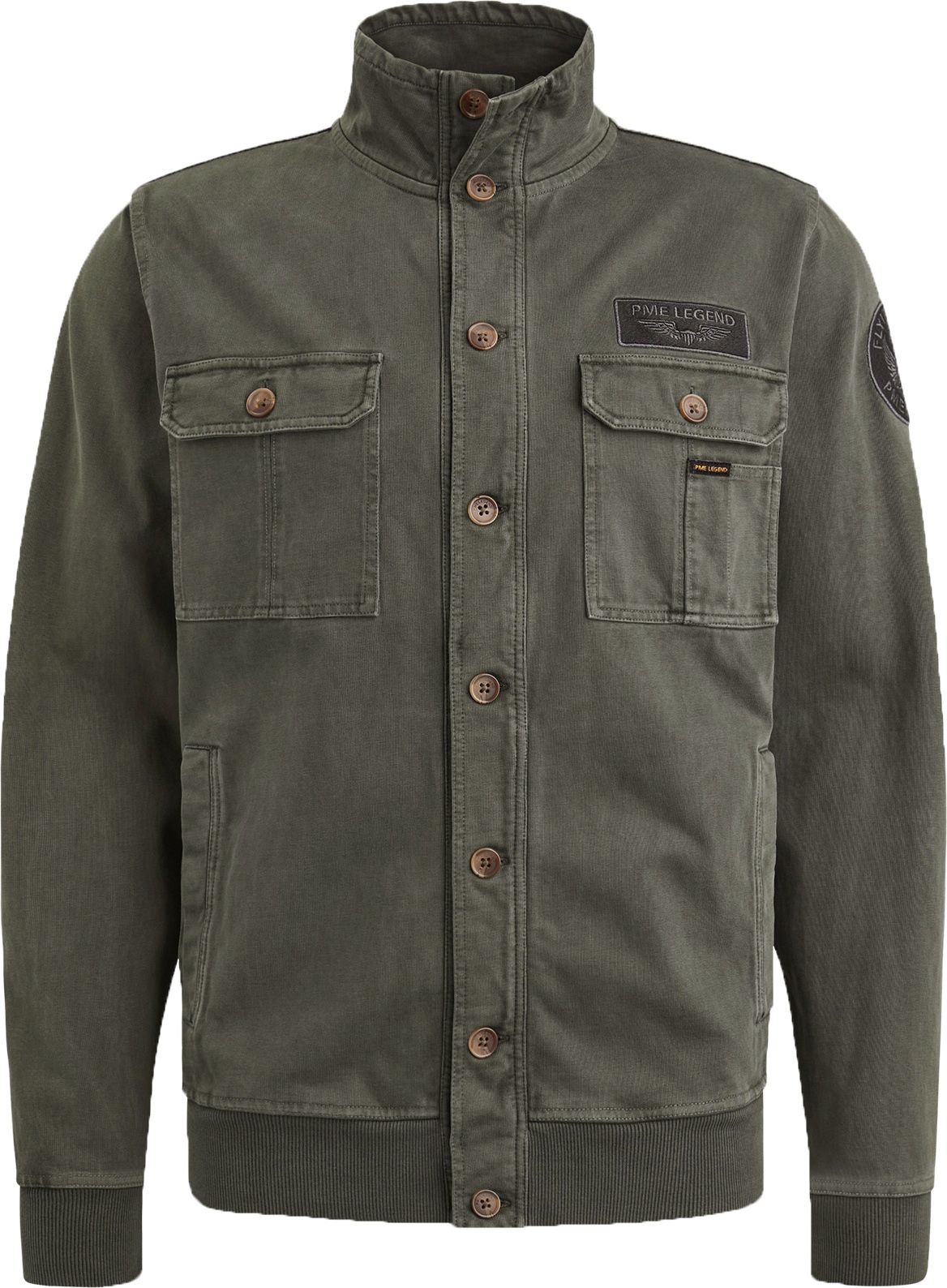 PME Legend Sweat Button Jacket Dark Green PSW2502479-8039 order online | Suitable