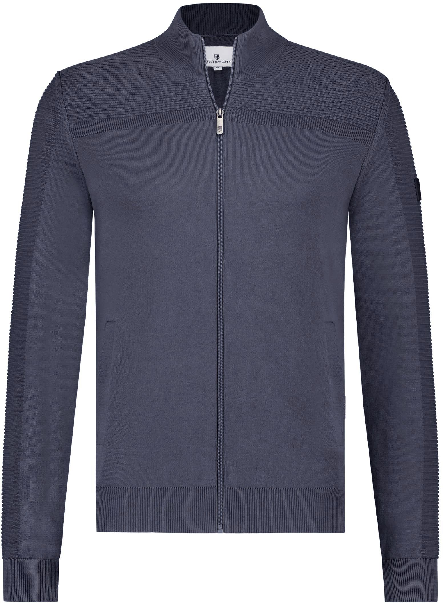 State Of Art Cardigan Zip Navy 16114109-5957 order online | Suitable