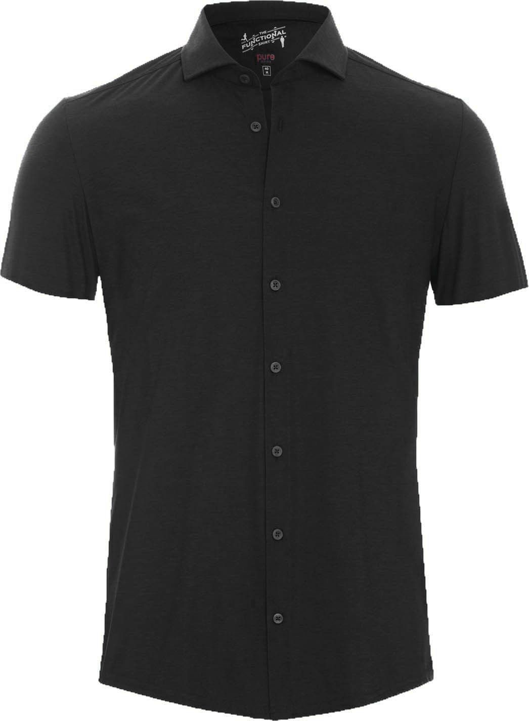 Pure Functional Shirt Short Sleeves Black size 15