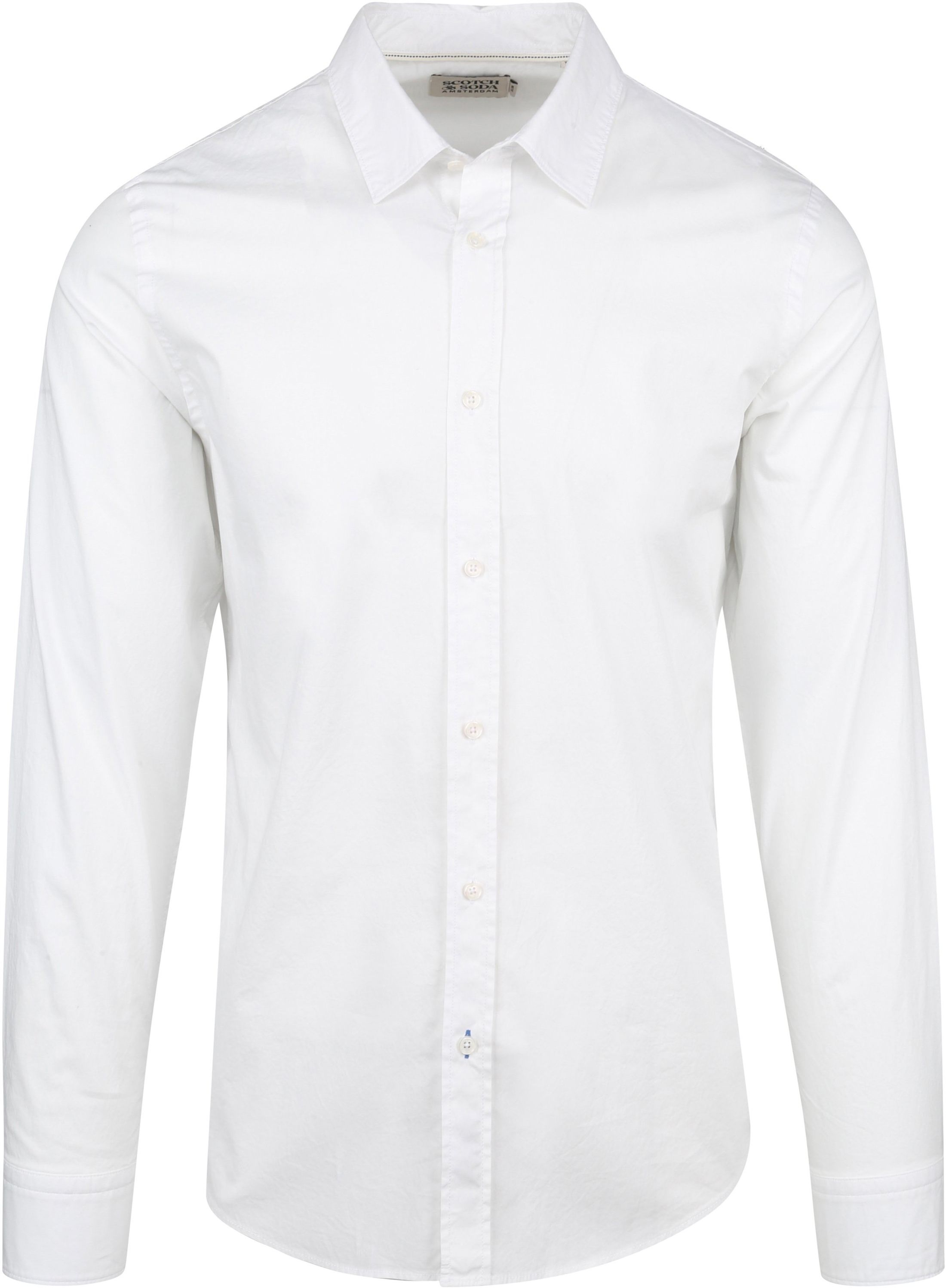 Scotch and Soda Slim-Fit Shirt White size L