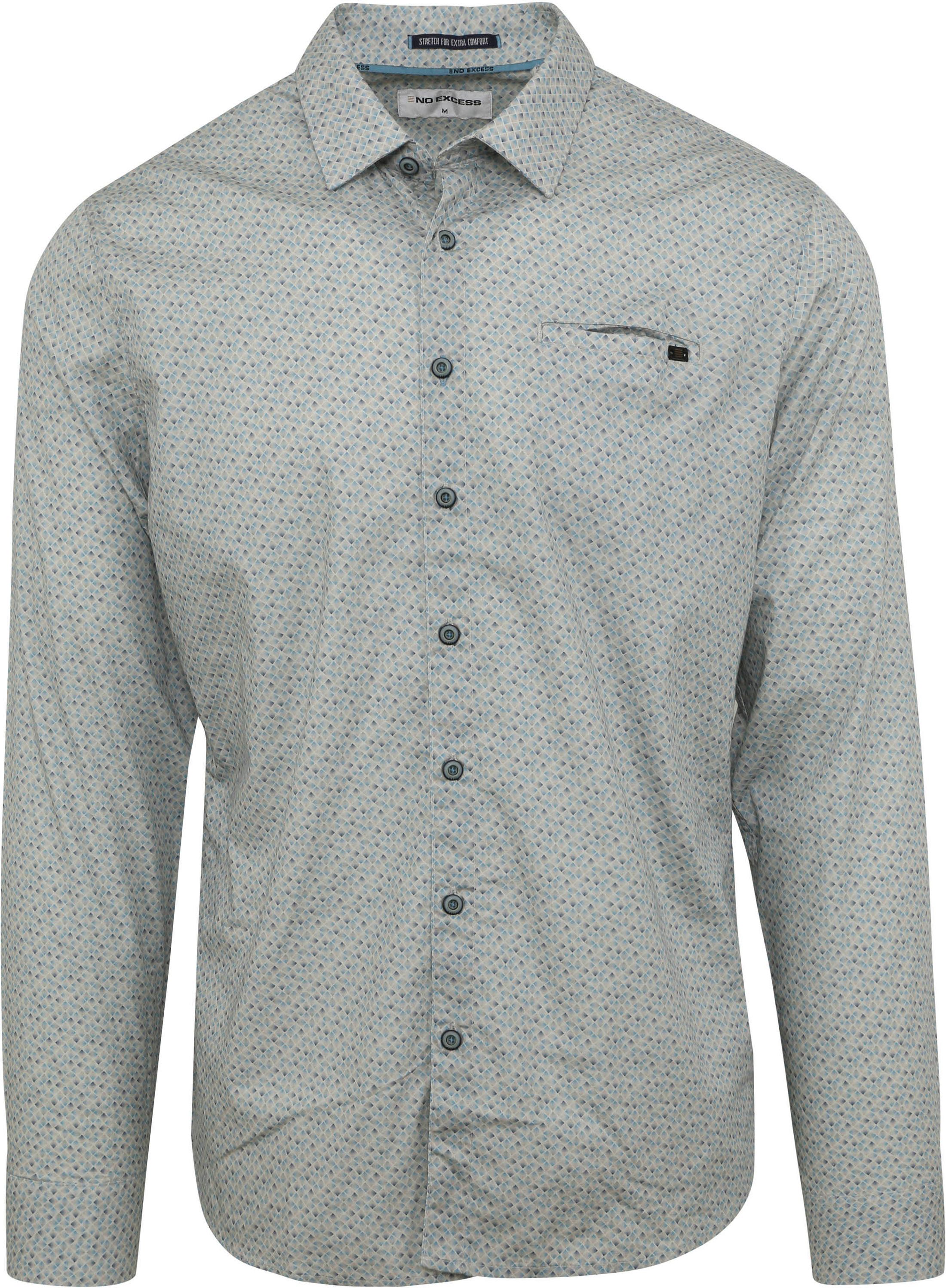No Excess Shirt Patterned Respo Green order online | 18431134-153 | Suitable Norway
