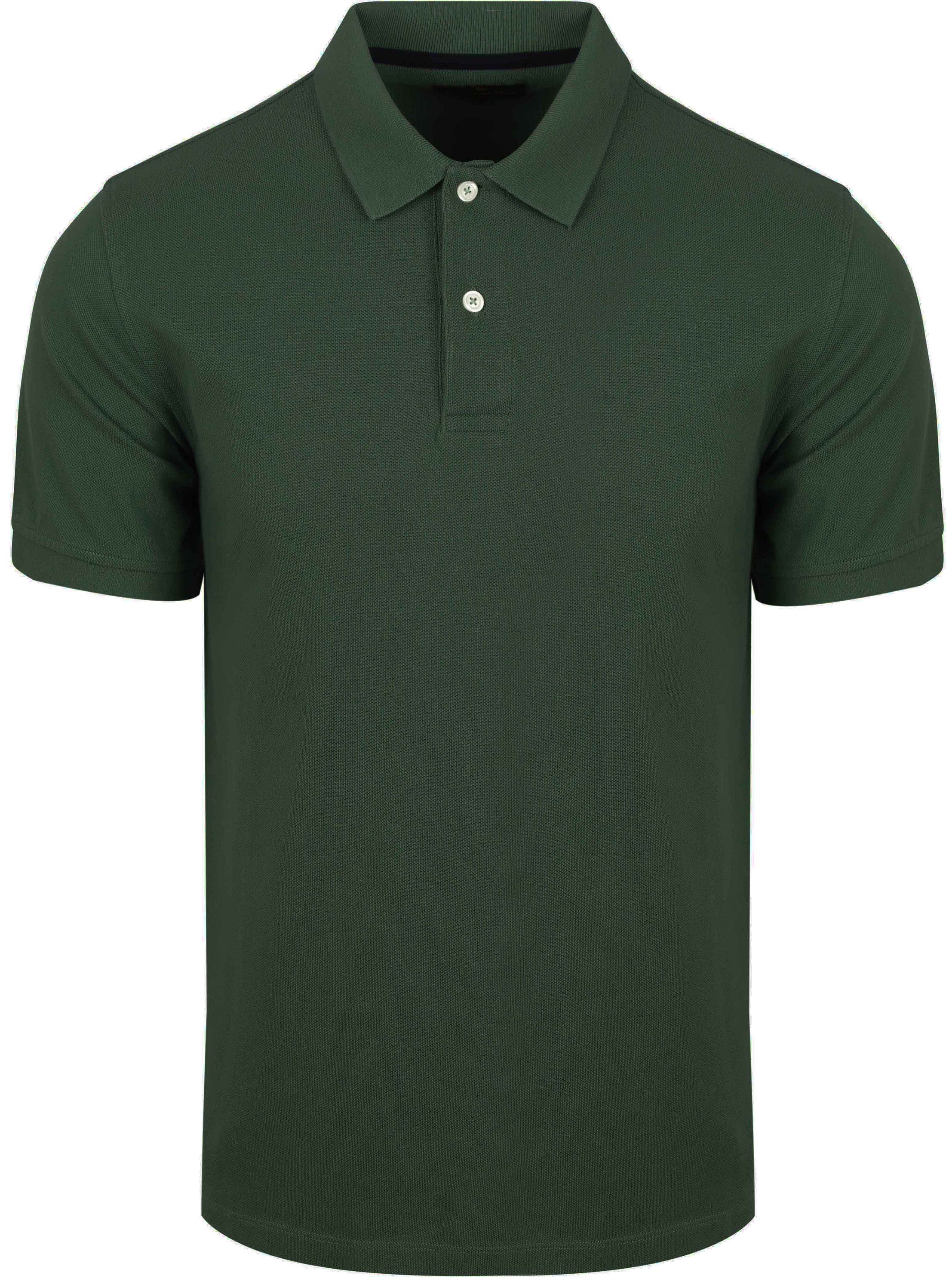 Steppin' Out Polo Shirt Piqué Classic Dark Green PO-PIQ-STEP-06 dark green order online | Suitable