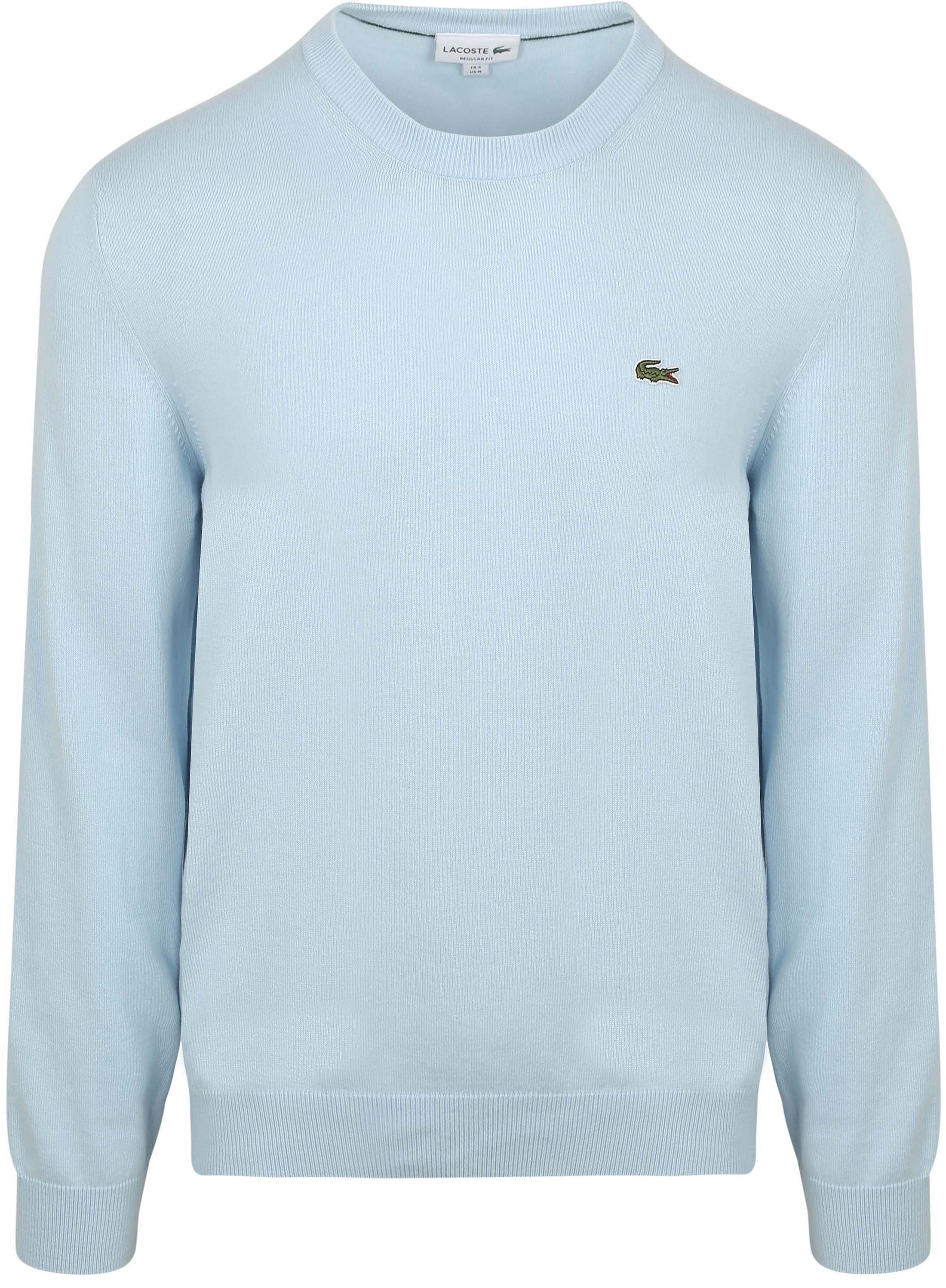 Lacoste Pullover Light Blue AH0128-T01 order online | Suitable
