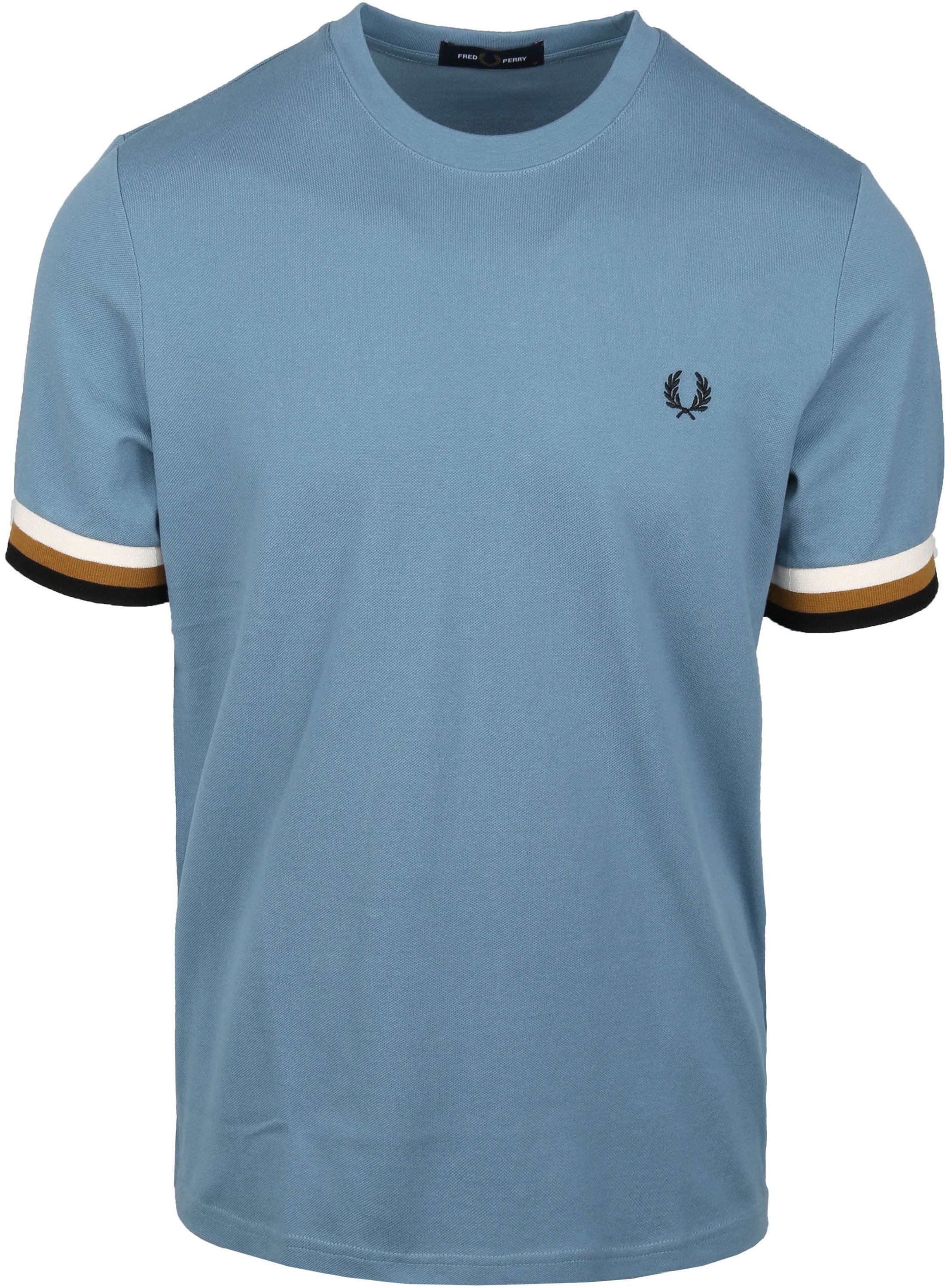 Fred Perry T-Shirt Mid Blue size L