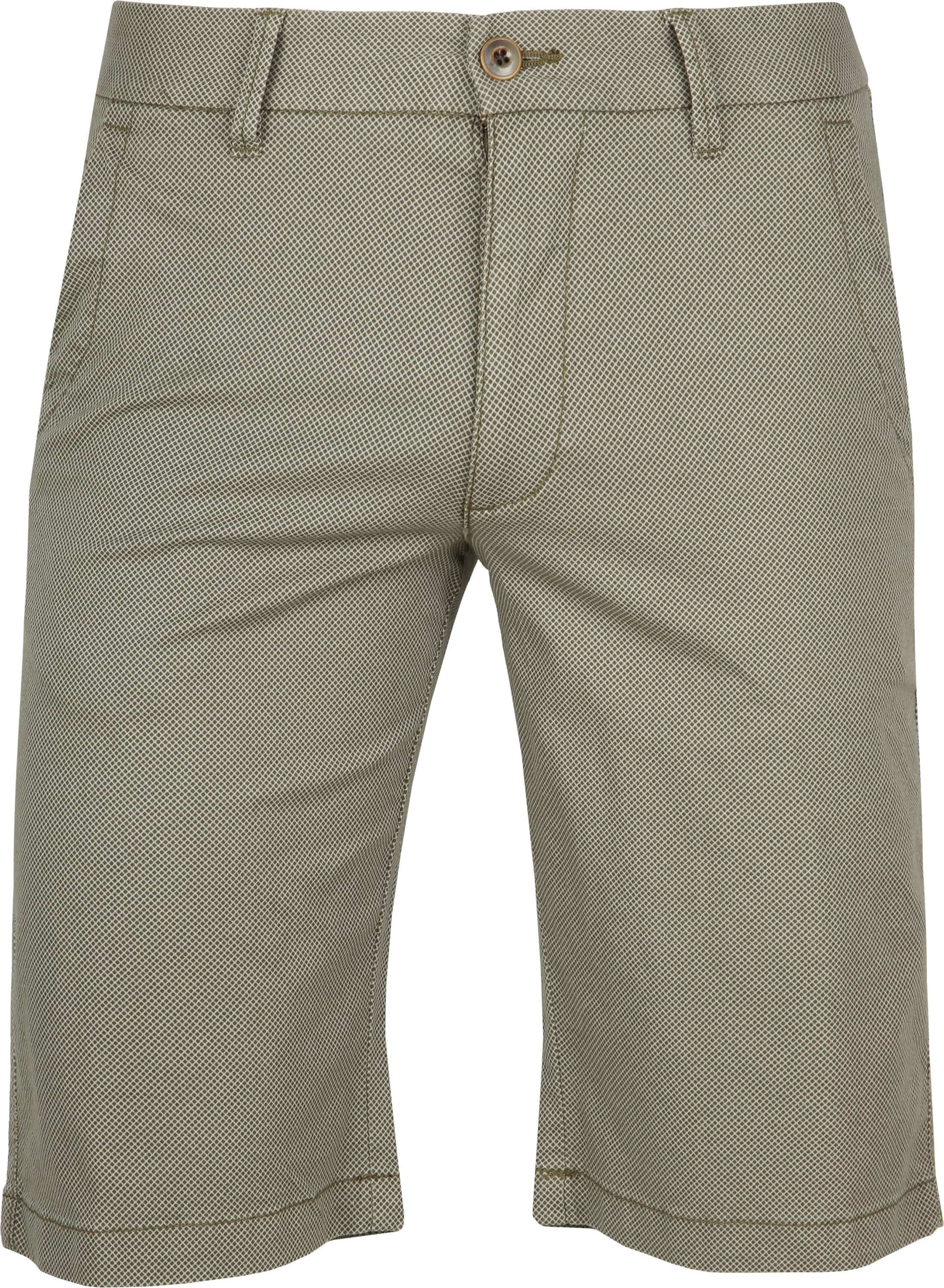 Gardeur Shorts Bermuda Dessin Green size 44-R