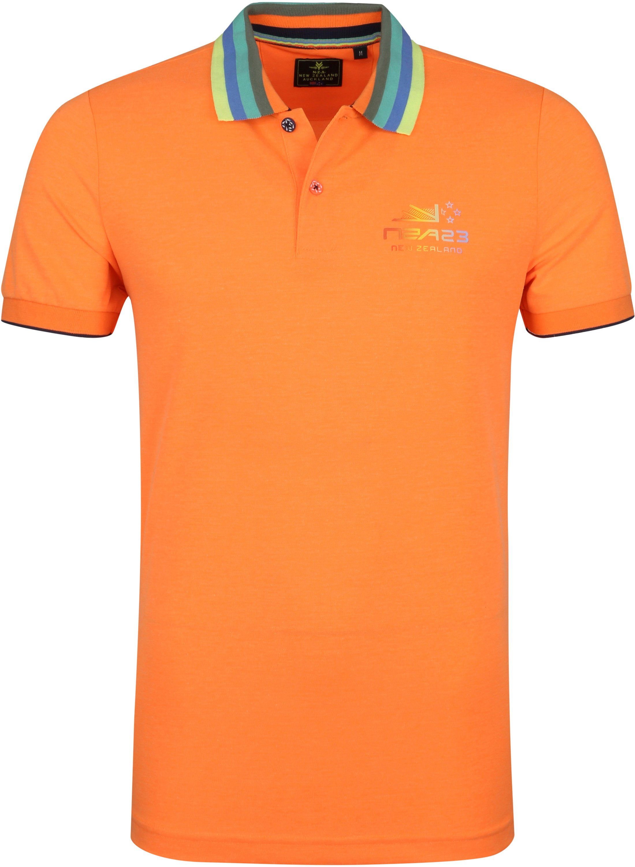 NZA Polo Shirt Norwest Bright Orange size 3XL