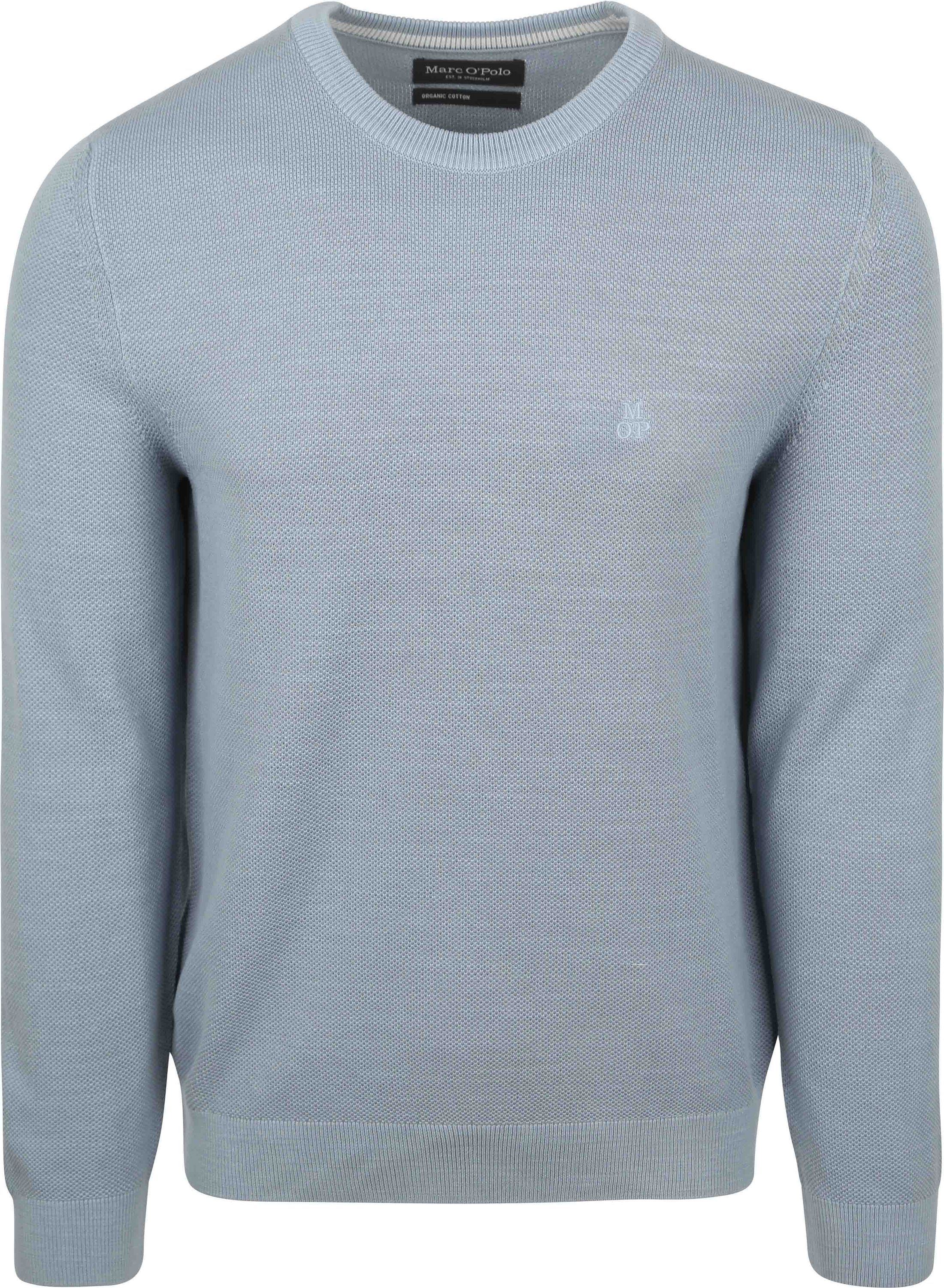 Marc O'Polo Pullover Heavy Piqué Light Blue 528502360074-838 order online | Suitable