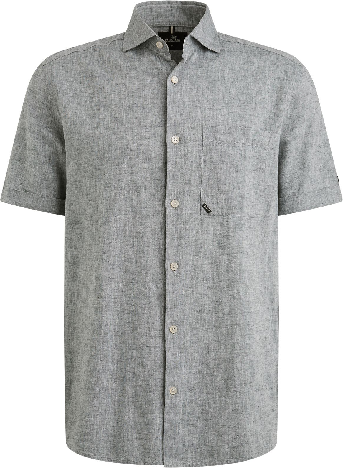 Vanguard Short Sleeve Chemise De Lin Blend Dark Slate  VSIS2504260-9076 commander en ligne | Suitable