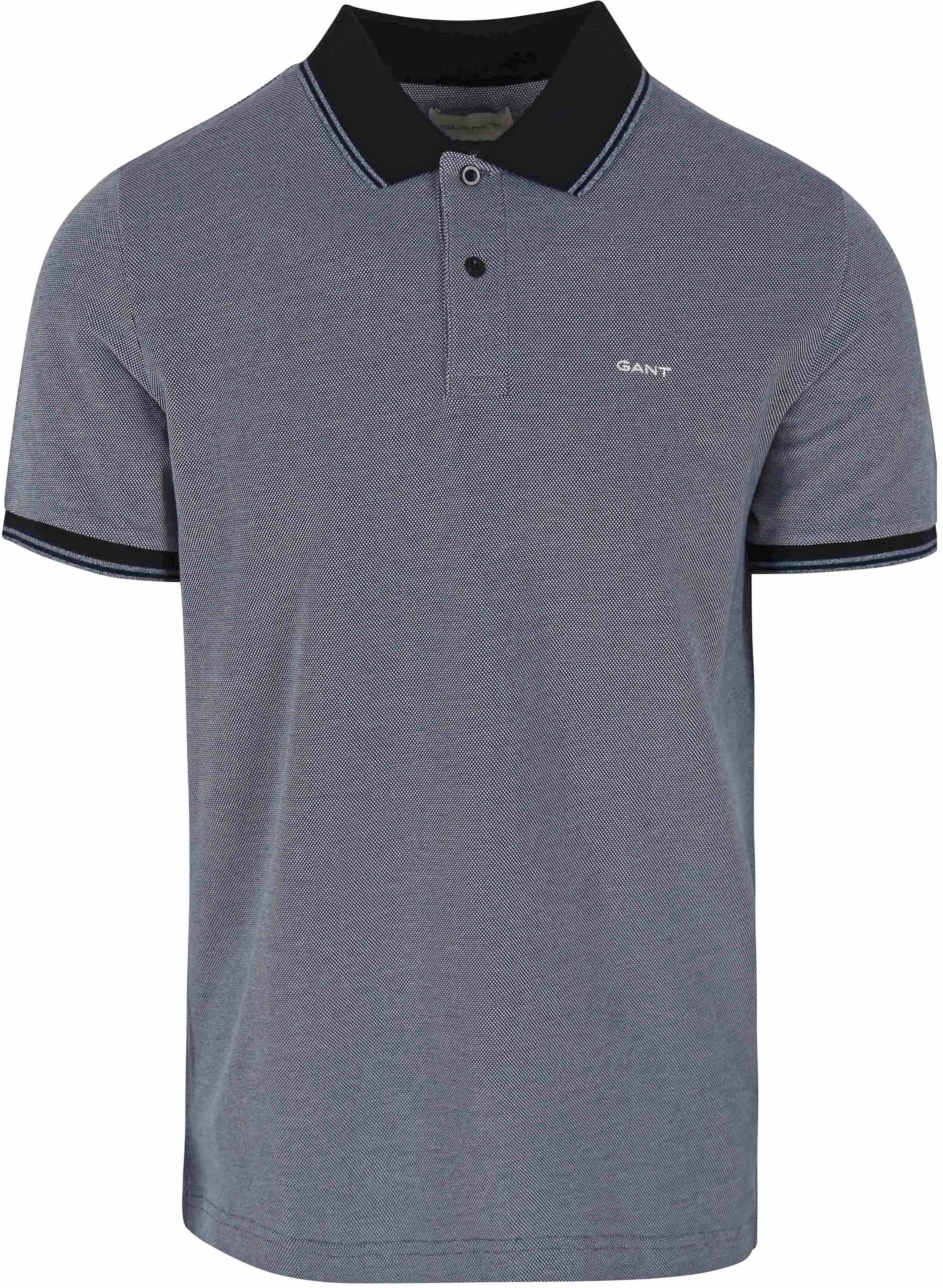Gant Shield Oxford Piqué Polo Shirt Navy 2057029-403 order online | Suitable