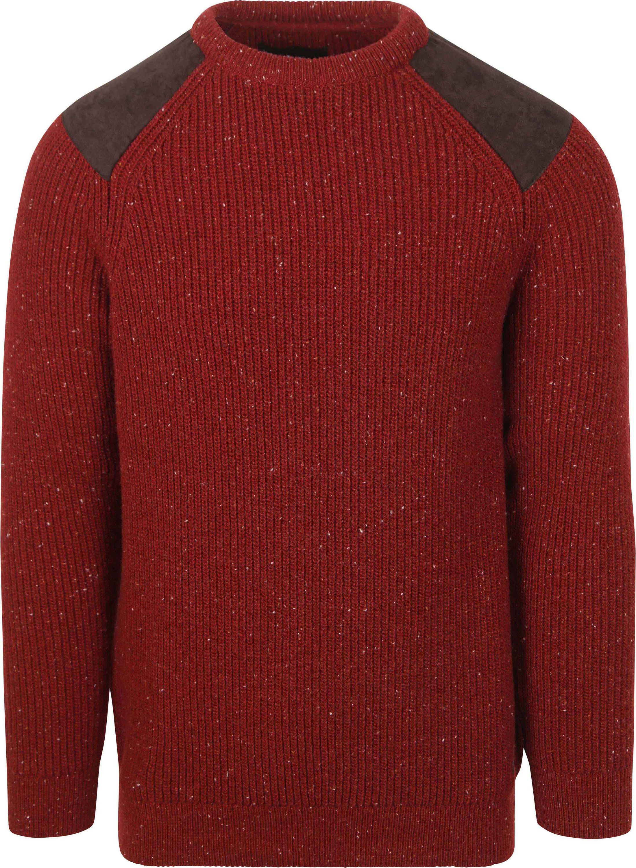 Barbour Pullover Raisthorpe Lambswool Red order online | Suitable