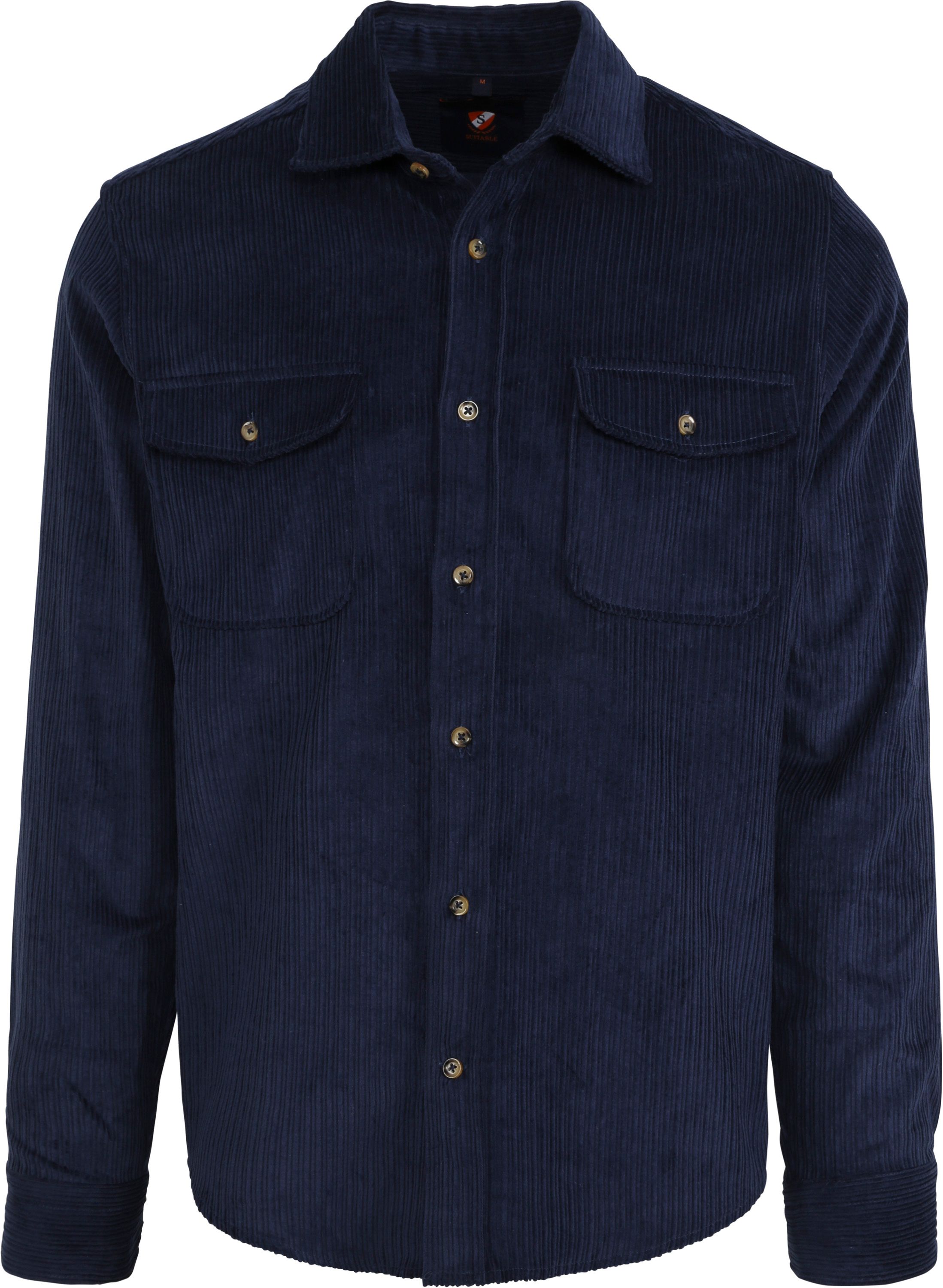 Suitable Überhemd Corduroy Navy 247-1 Heavy cord Navy kaufen | Suitable