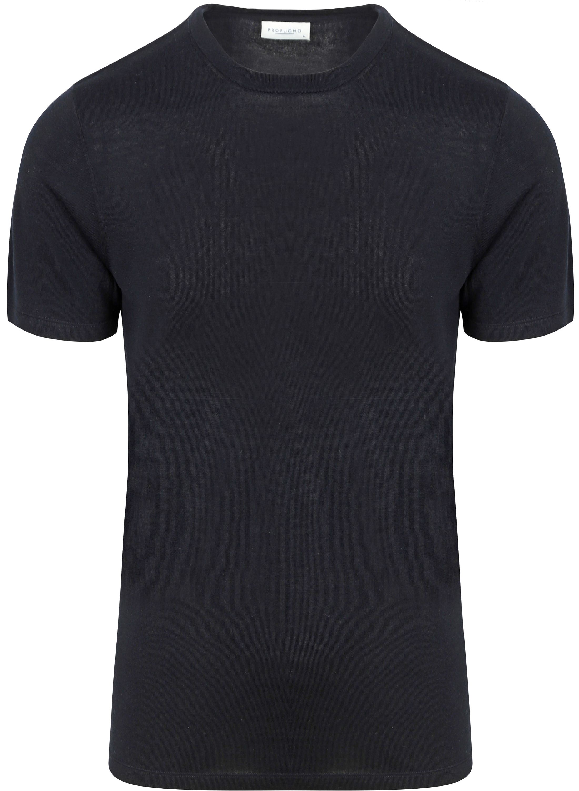 Profuomo T-Shirt Knitted Navy PPWT10005A-P order online | Suitable
