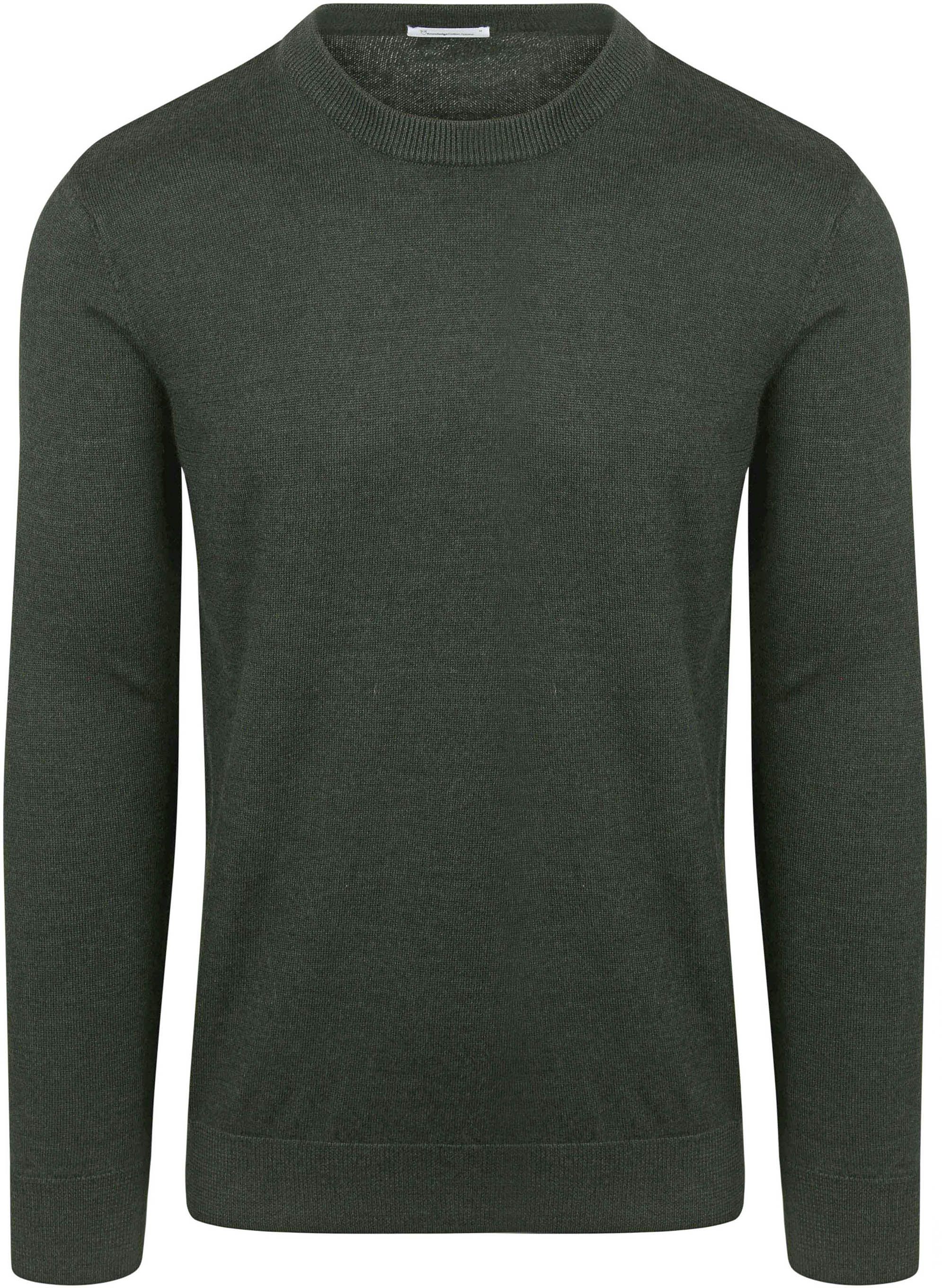 KnowledgeCotton Apparel Wollpullover Dunkelgrün 1080068-1090 kaufen | Suitable