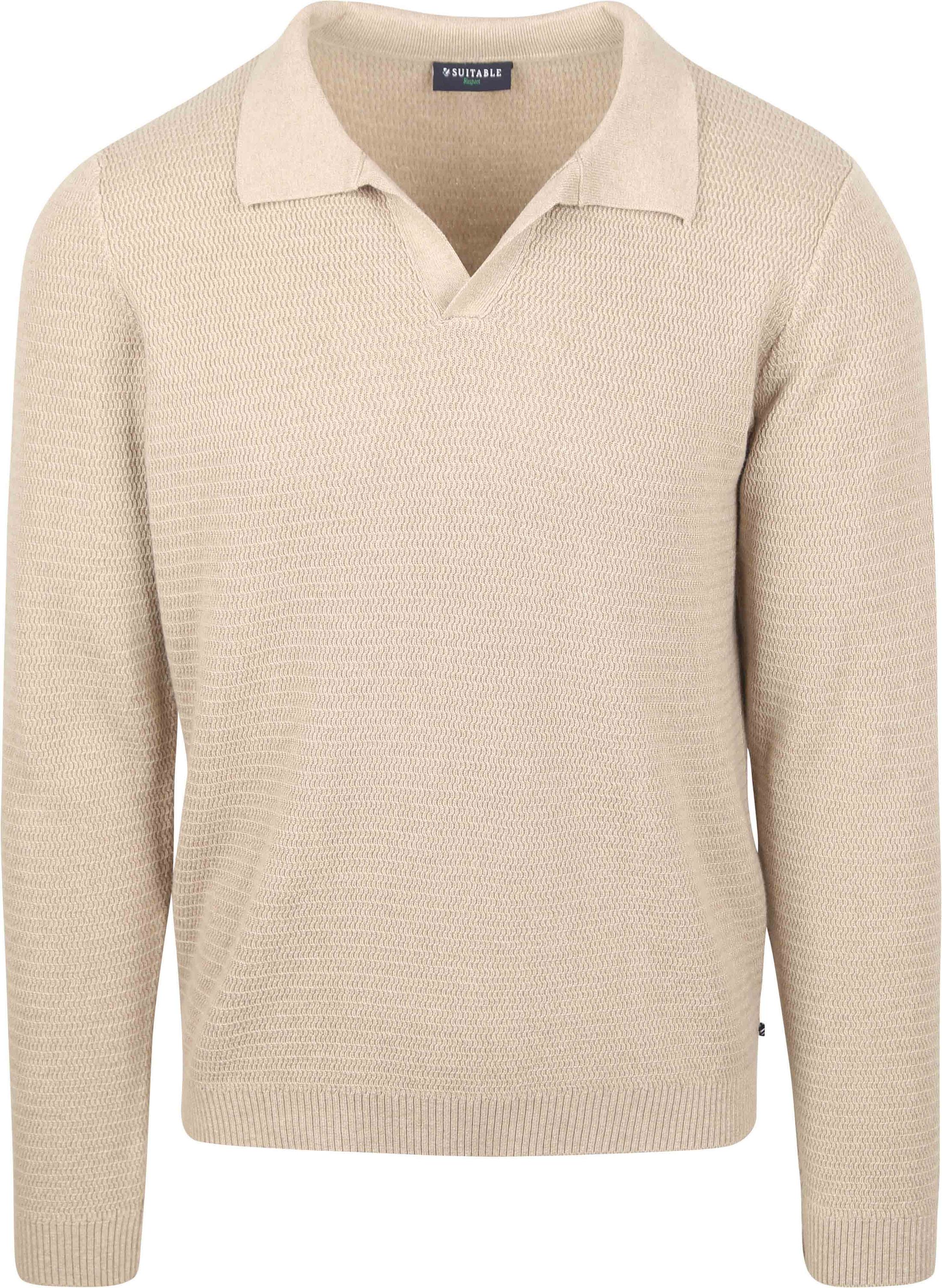 Suitable Pullover Riva Structure Melange Sand RSP-25-STRUCRIVA-SA order online | Suitable