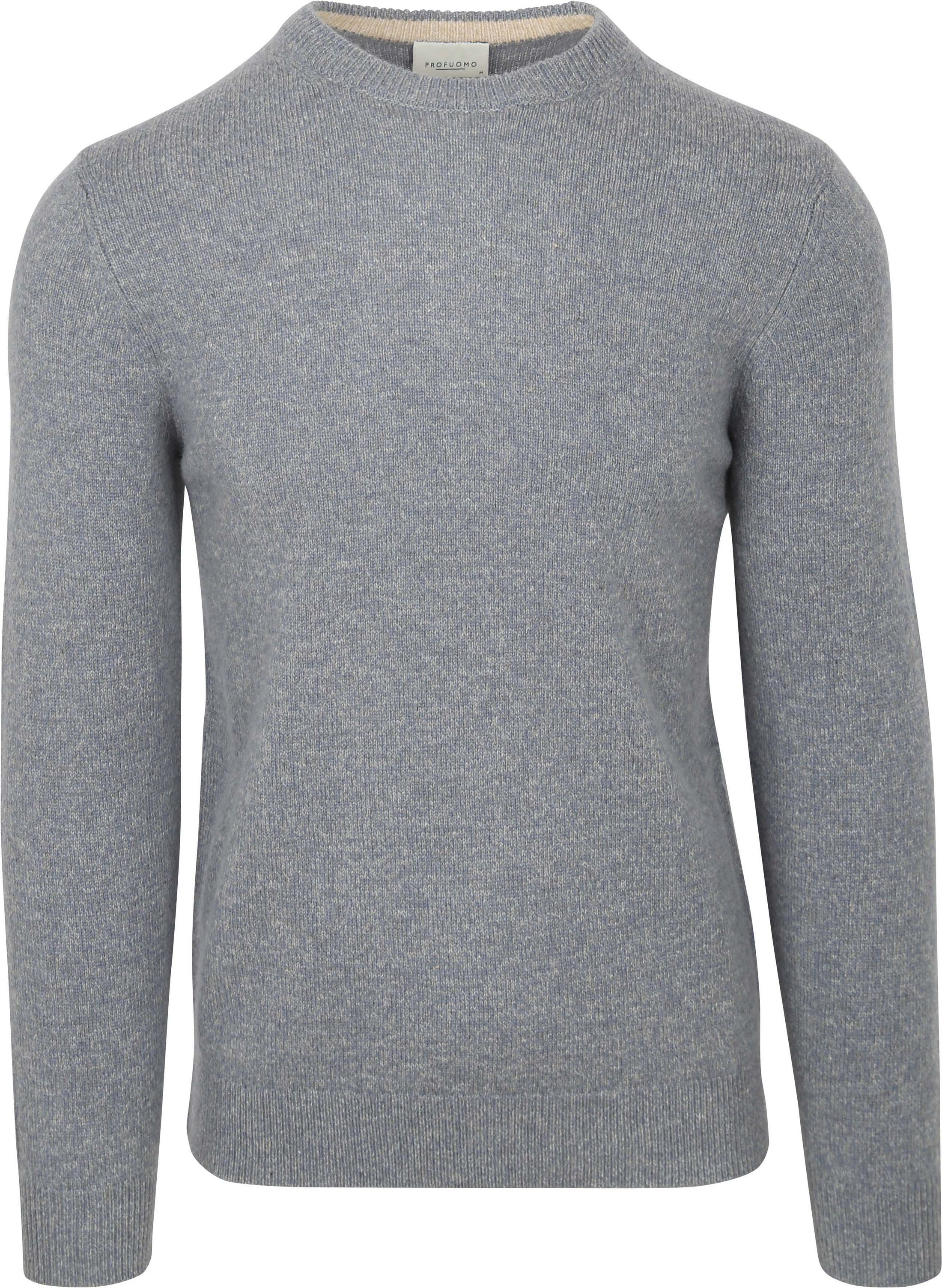 Profuomo Pullover Wool Blend Blue order online | Suitable Slovenia