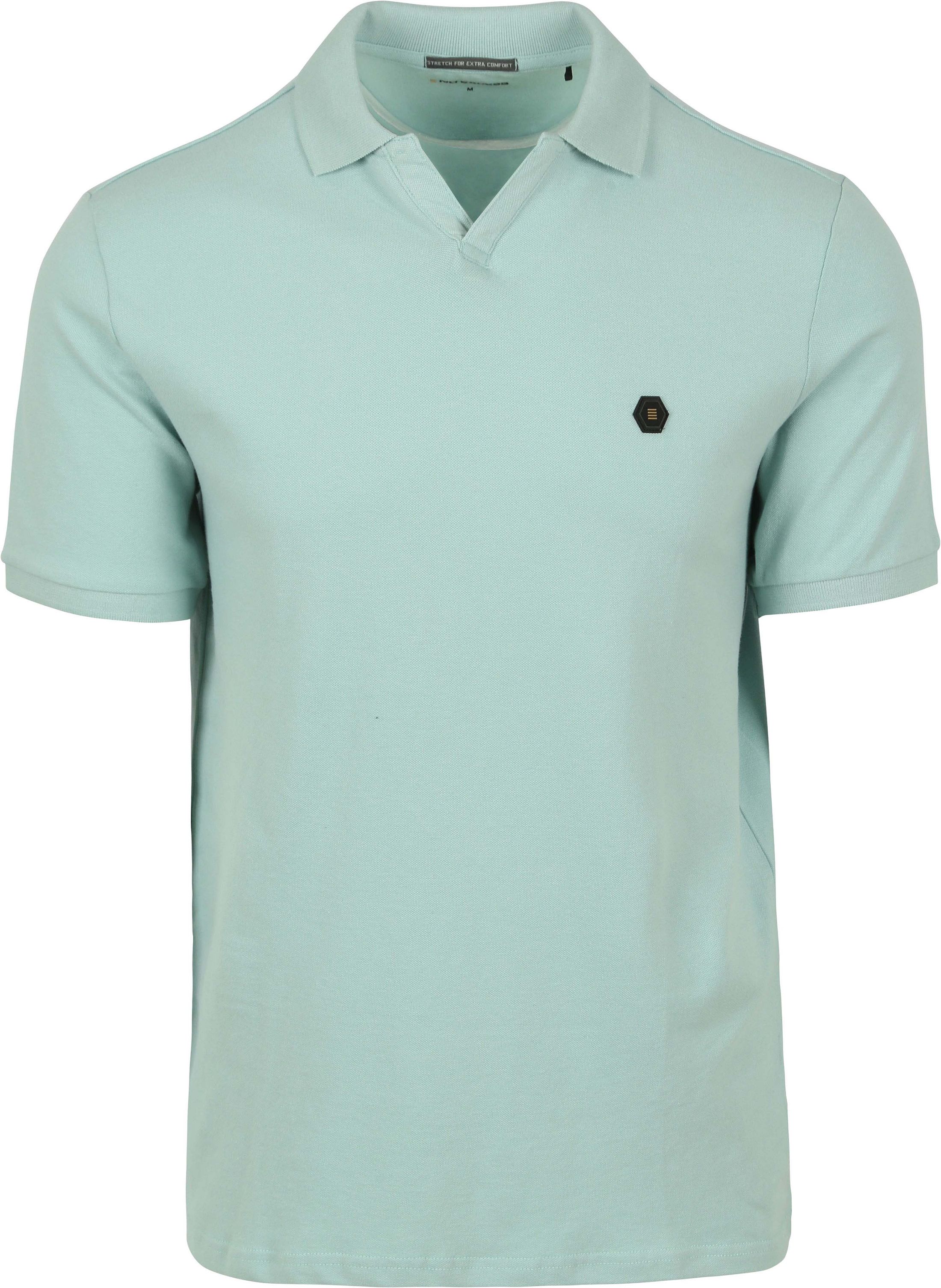 No Excess Polo Shirt Riva Solid Turquoise 23390361-058 order online | Suitable