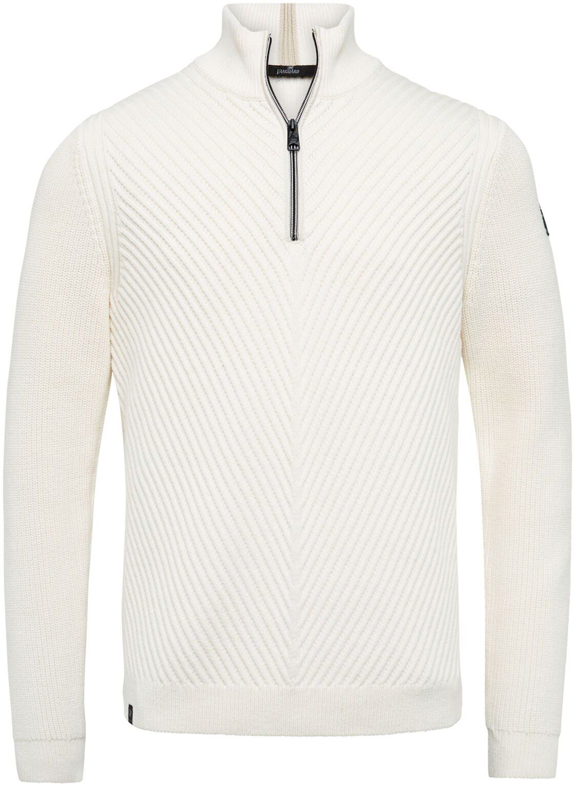Vanguard Pullover Half Zip Off-White White size 3XL