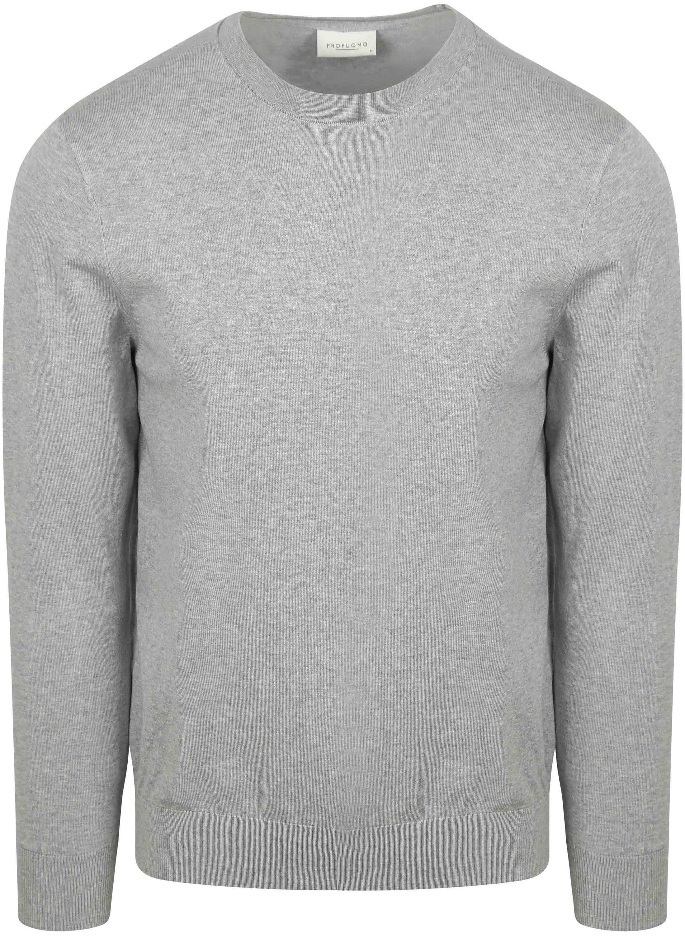 Profuomo Pullover Luxury Grey PP2J00008B-C1 order online | Suitable