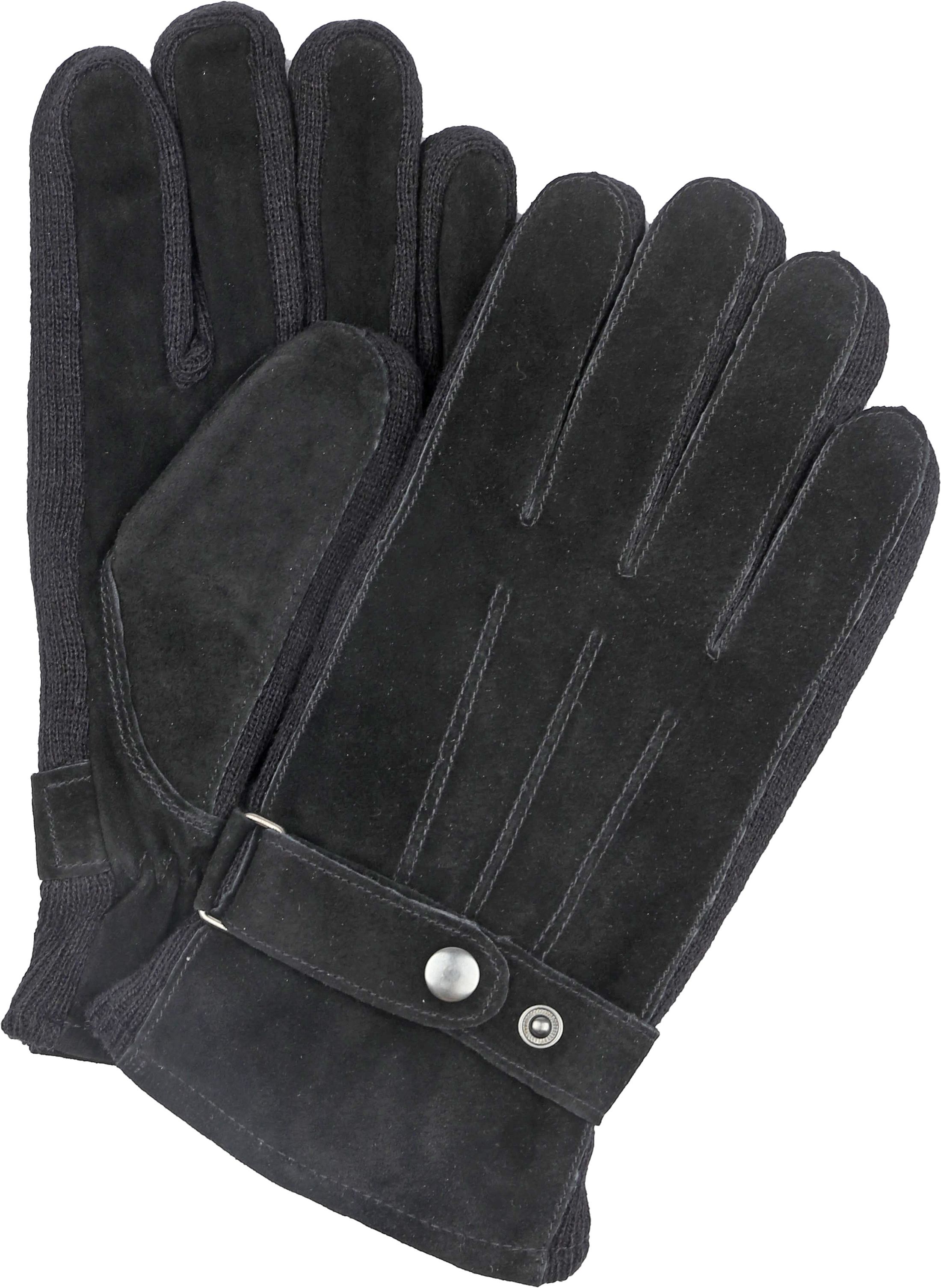 Suitable Suede Gloves Black order online | GL-SUEDE-AW23-01 (black) | Suitable Spain