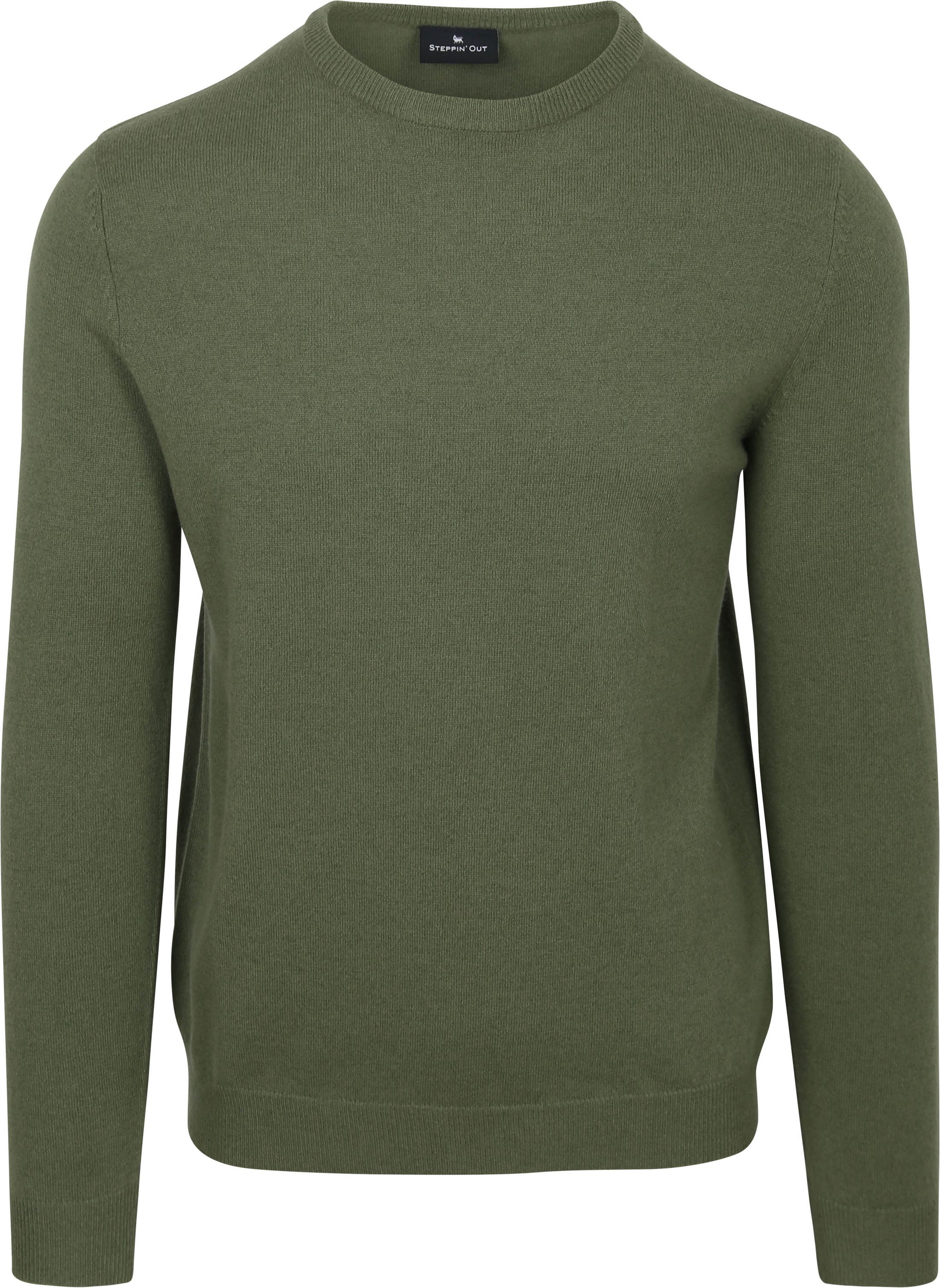 Steppin' Out Pullover Merinowolle Grün kaufen | Suitable