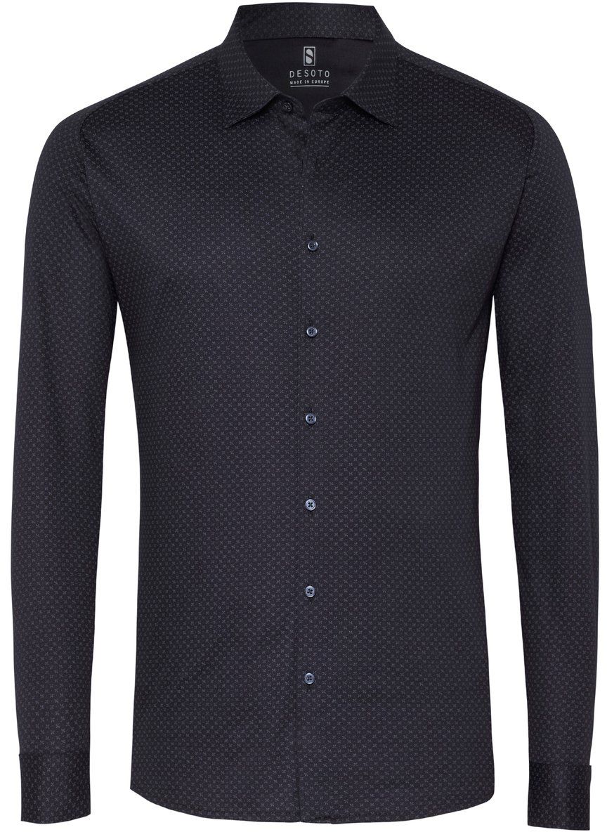 Desoto Shirt Print Wings Navy order online | 78428-3-591 | Suitable Norway