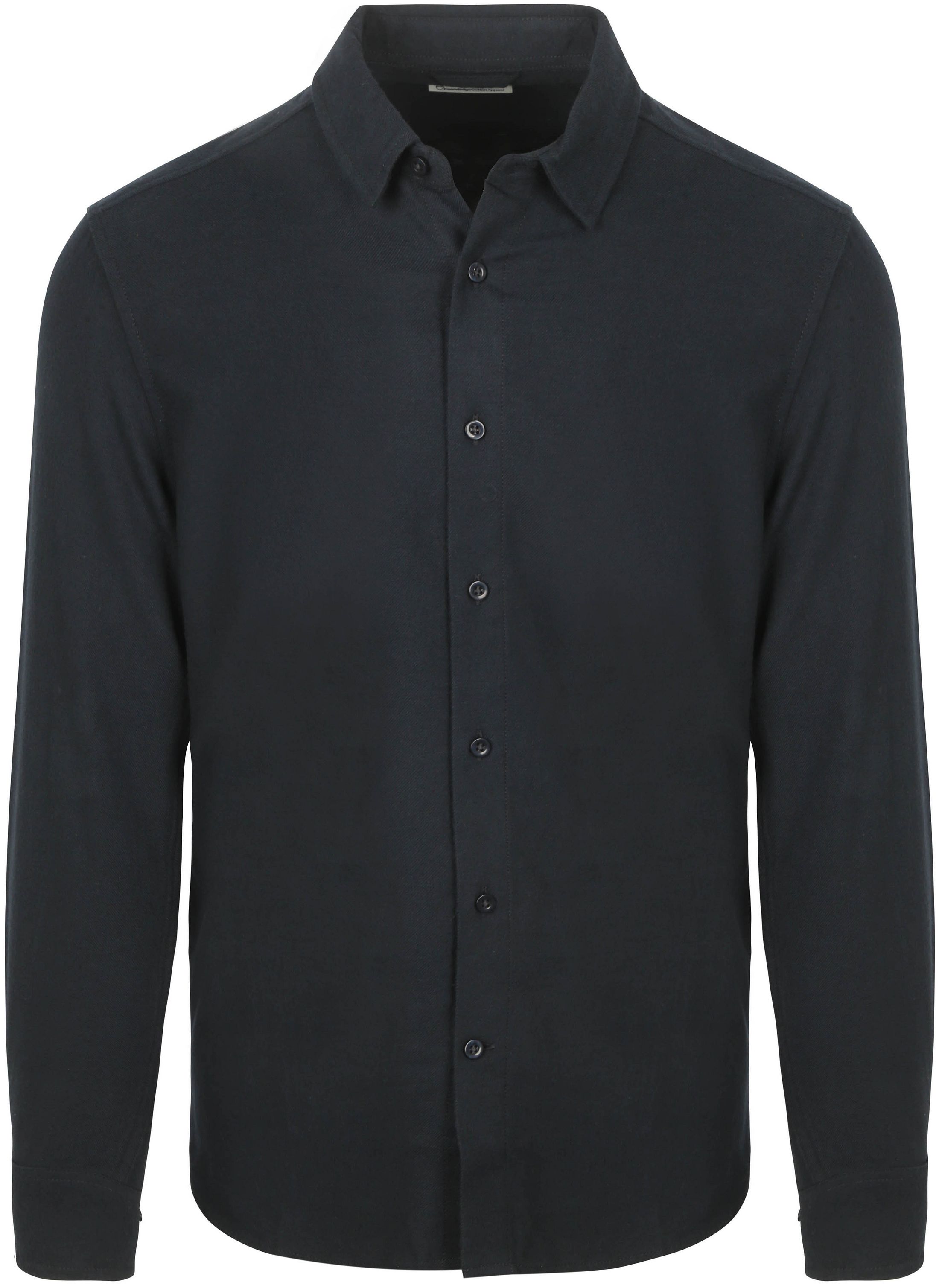 Knowledge Cotton Apparel Shirt Flannel Total Eclipse order online | 1090114-1001 | Suitable Liechtenstein