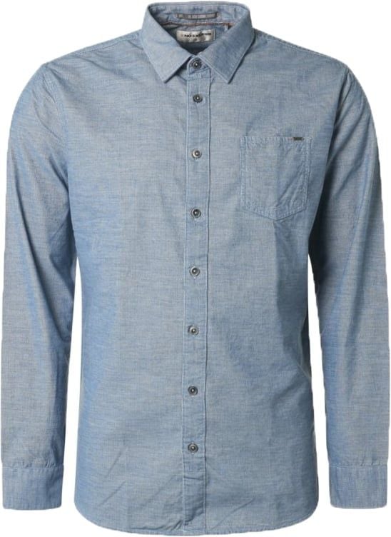No-Excess Shirt Corduroy Blue size L