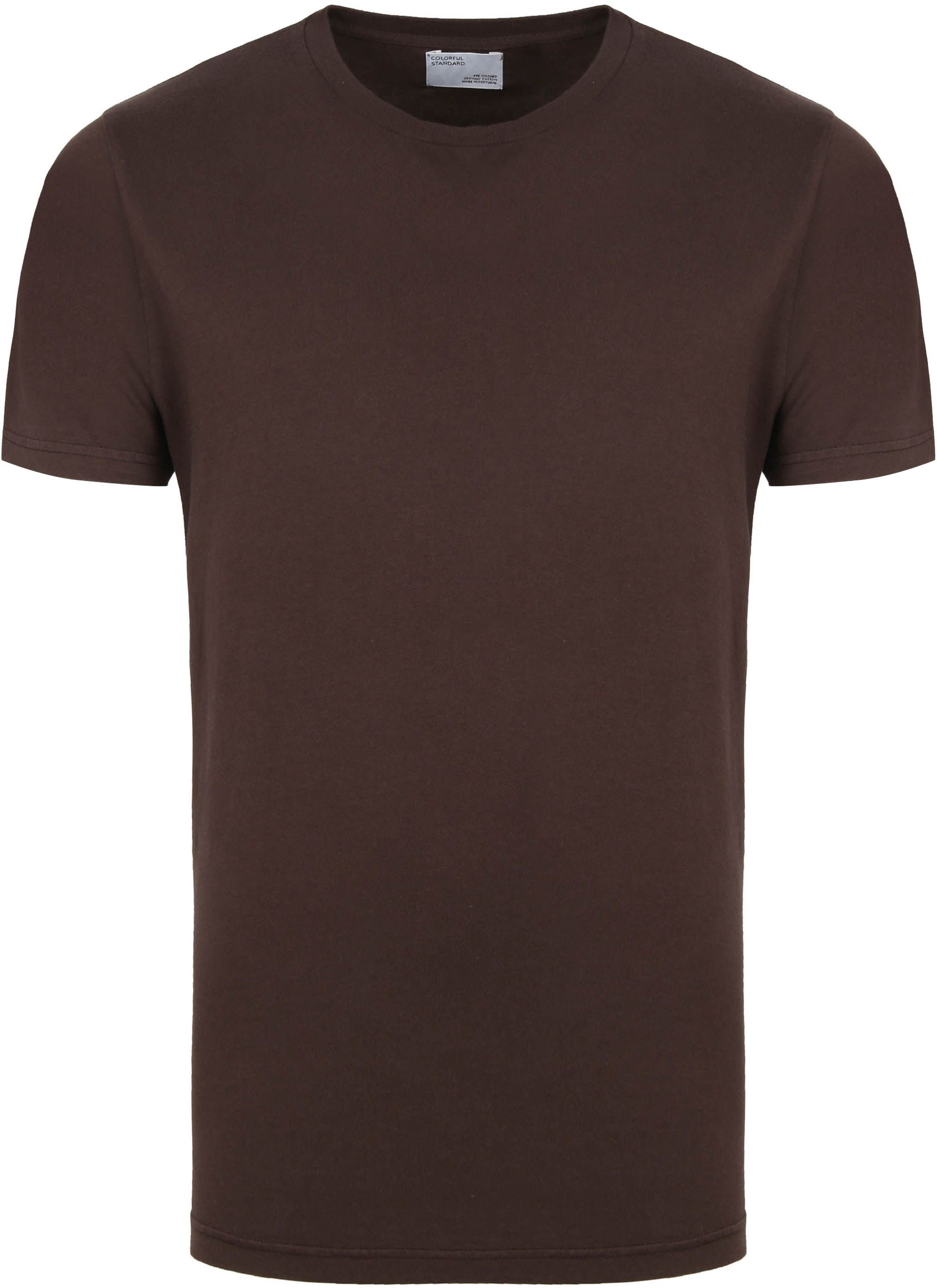 Colorful Standard Organic T-shirt Dark Brown CS1001 Coffee Brown order online | Suitable